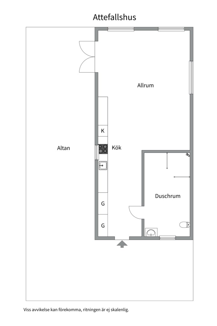 Planlösning från Klefvingevägen 12B, Såld i Ingarö - Lillängsdal, Värmdö