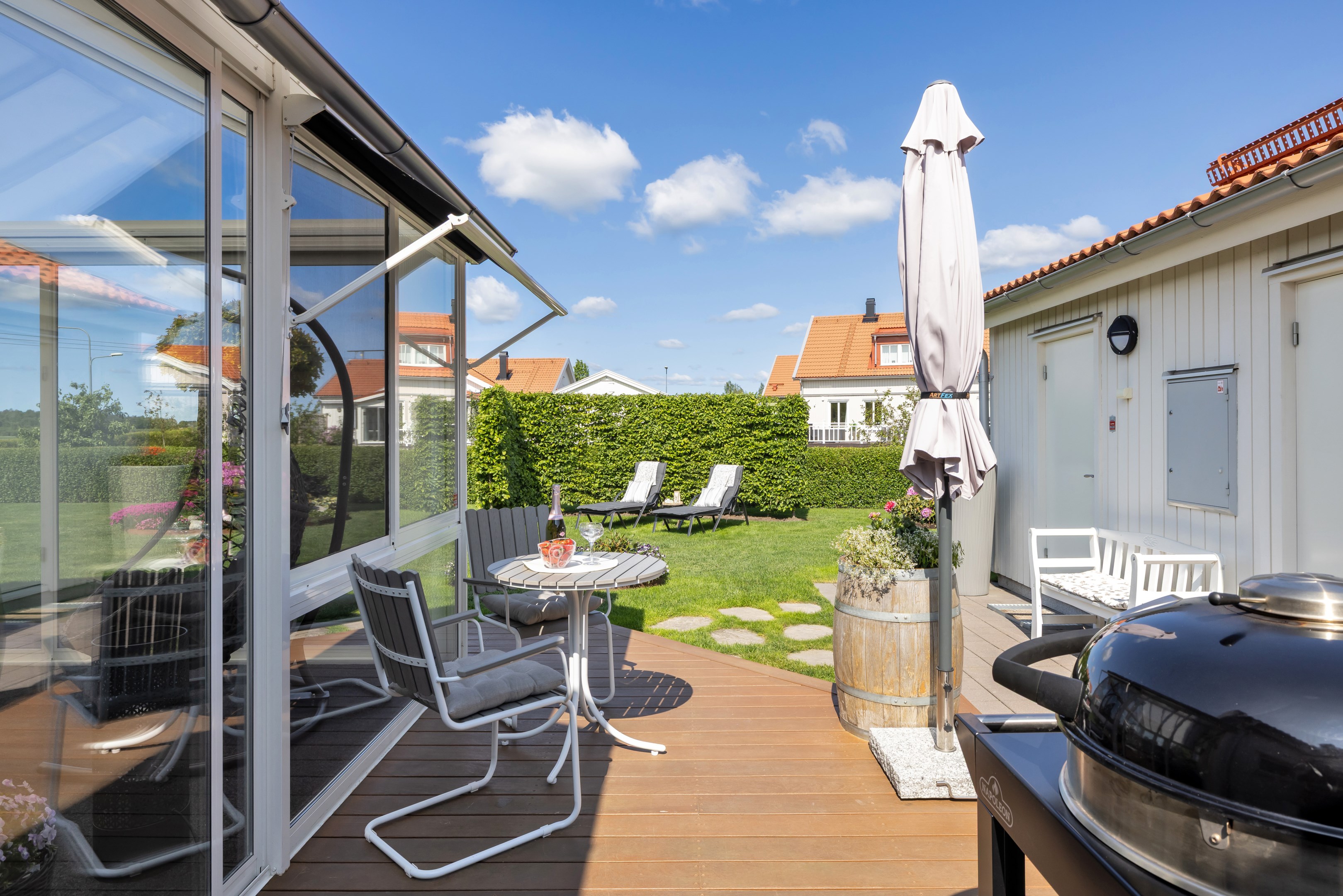 Bostadsbild från Timotejvägen 2, Kommande i Lövstalöt, Uppsala