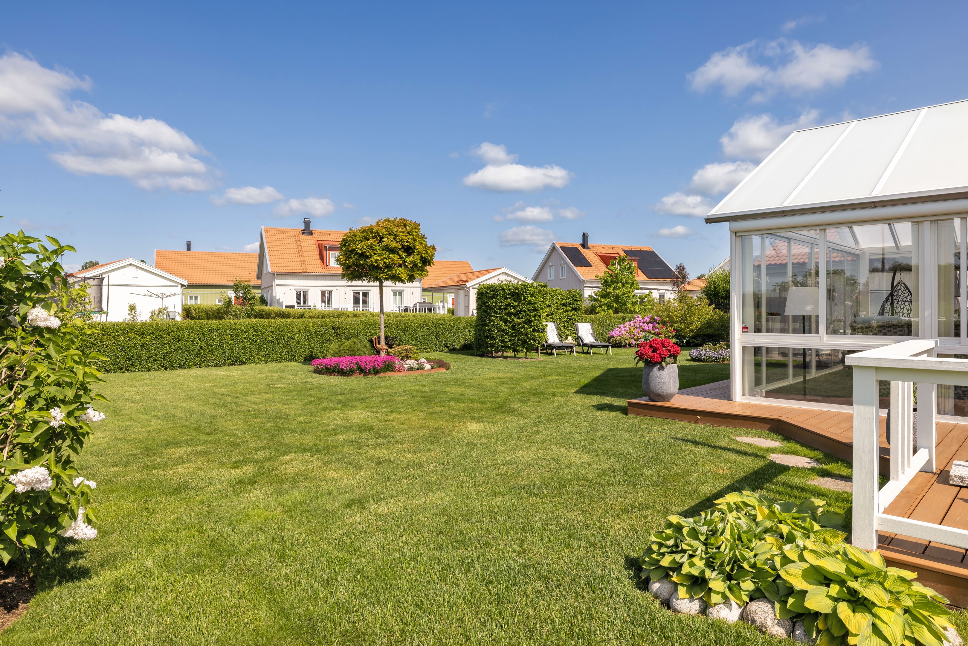 Bostadsbild från Timotejvägen 2, Kommande i Lövstalöt, Uppsala