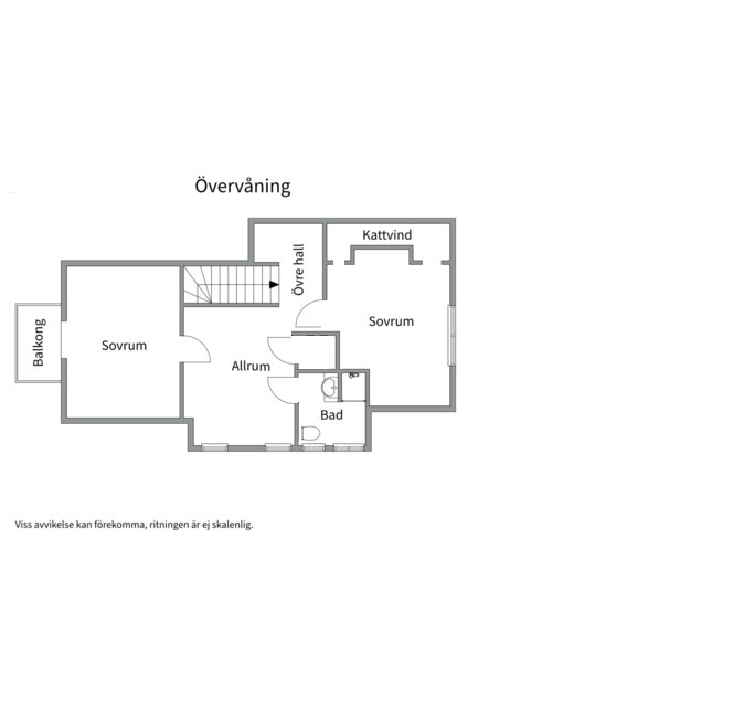 Planlösning från Fänriksstigen 1, Såld i Neglinge - Saltsjöbaden, Nacka