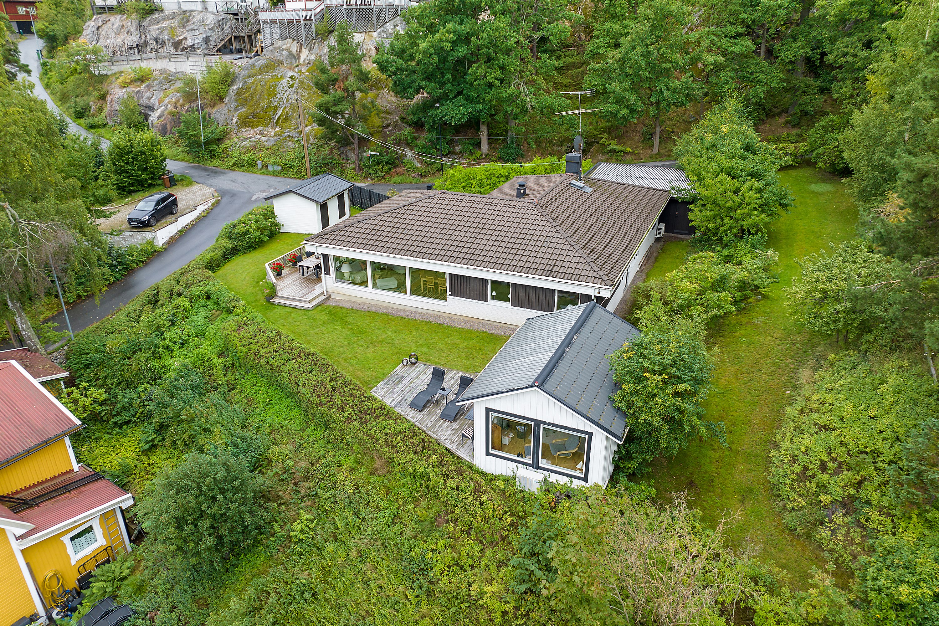 Bostadsbild från Kristinedalsvägen 38A, Kommande i Skuru, Nacka