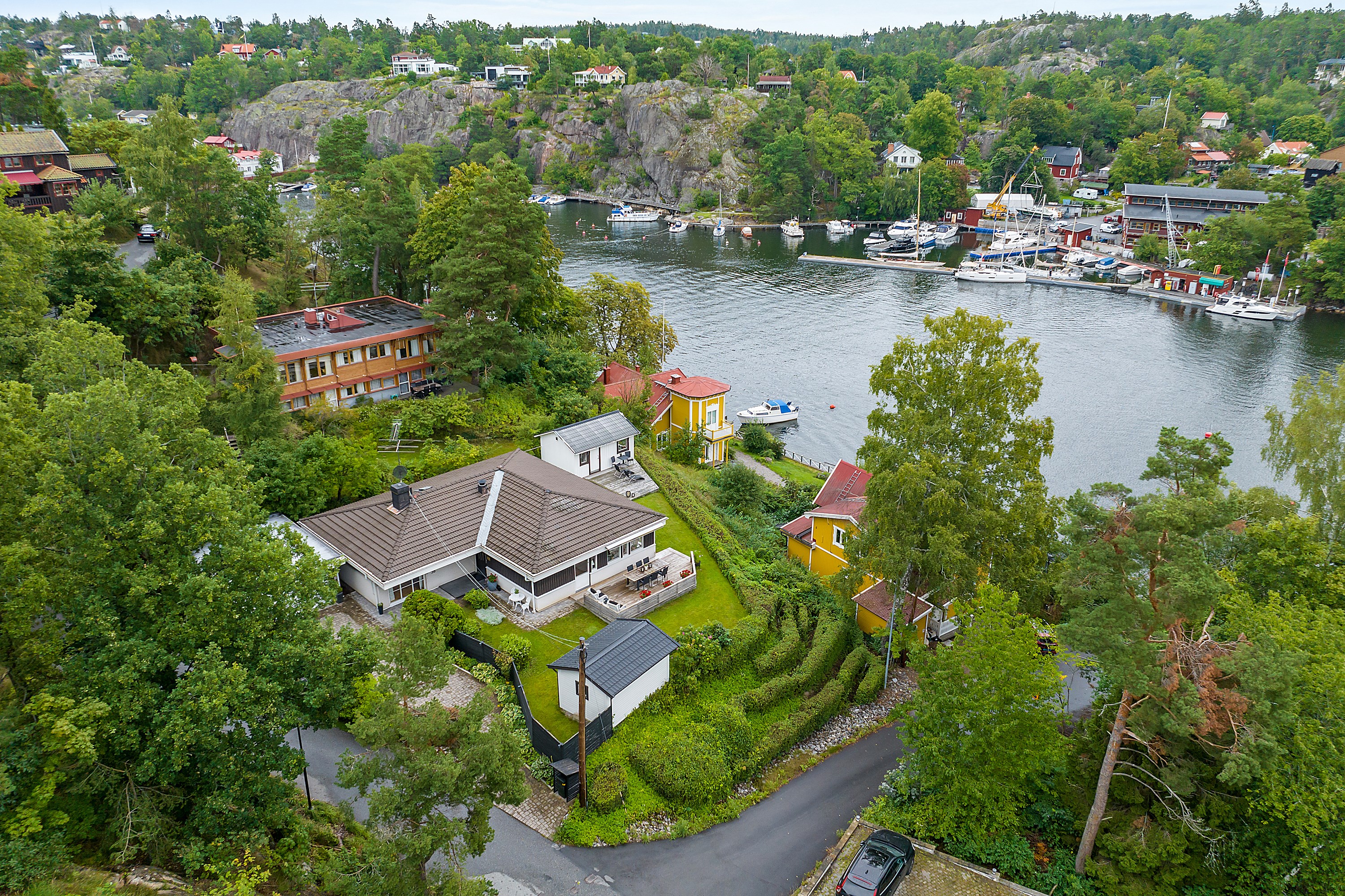 Bostadsbild från Kristinedalsvägen 38A, Kommande i Skuru, Nacka