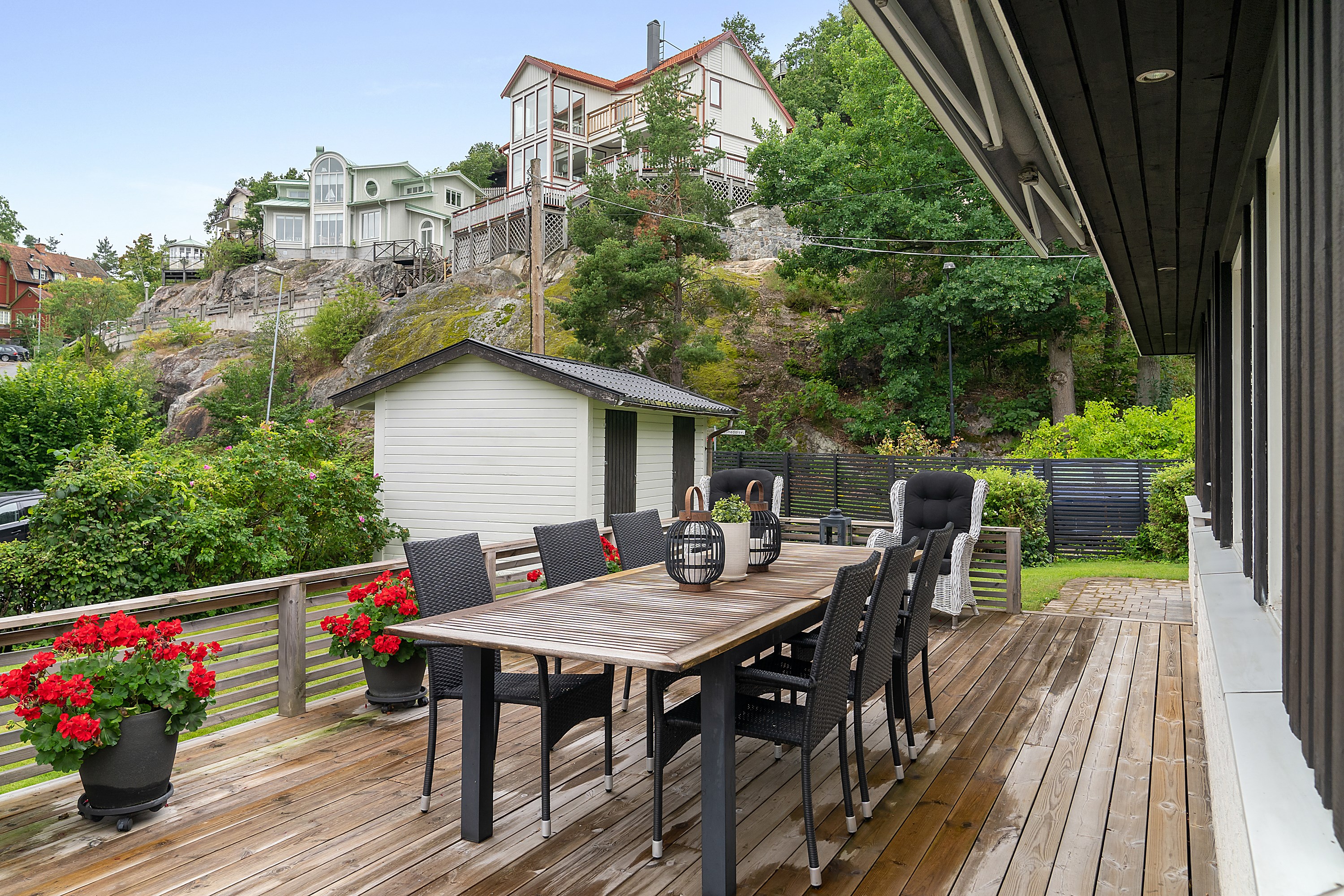 Bostadsbild från Kristinedalsvägen 38A, Kommande i Skuru, Nacka