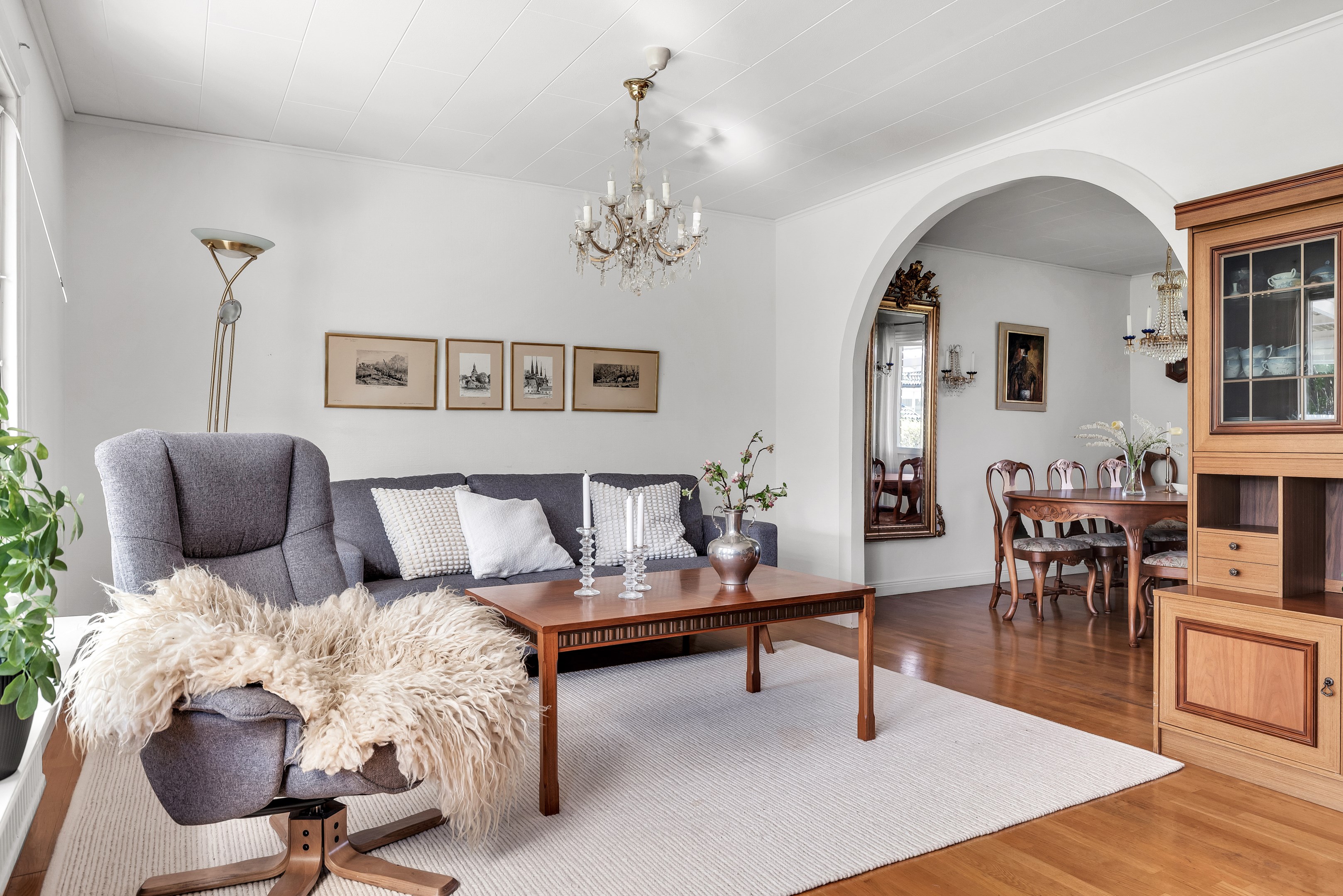 Bostadsbild från Hildvägen 15, Såld i Gamla Uppsala, Uppsala