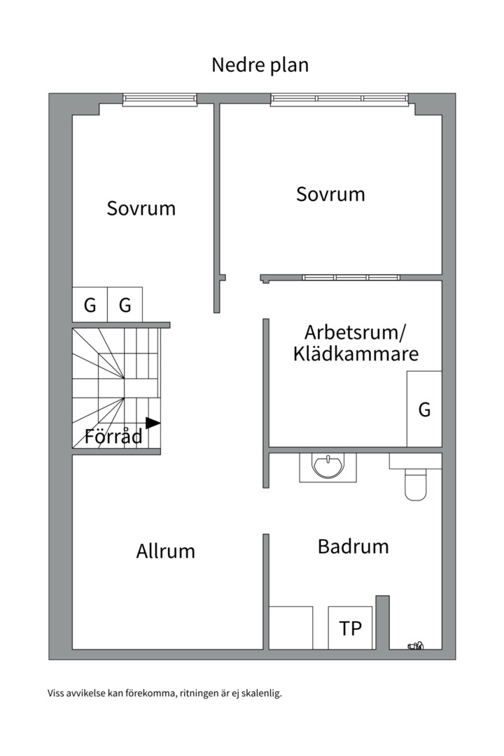 Planlösning från Rudsjövägen 136, Såld i Duvnäs Utskog, Nacka