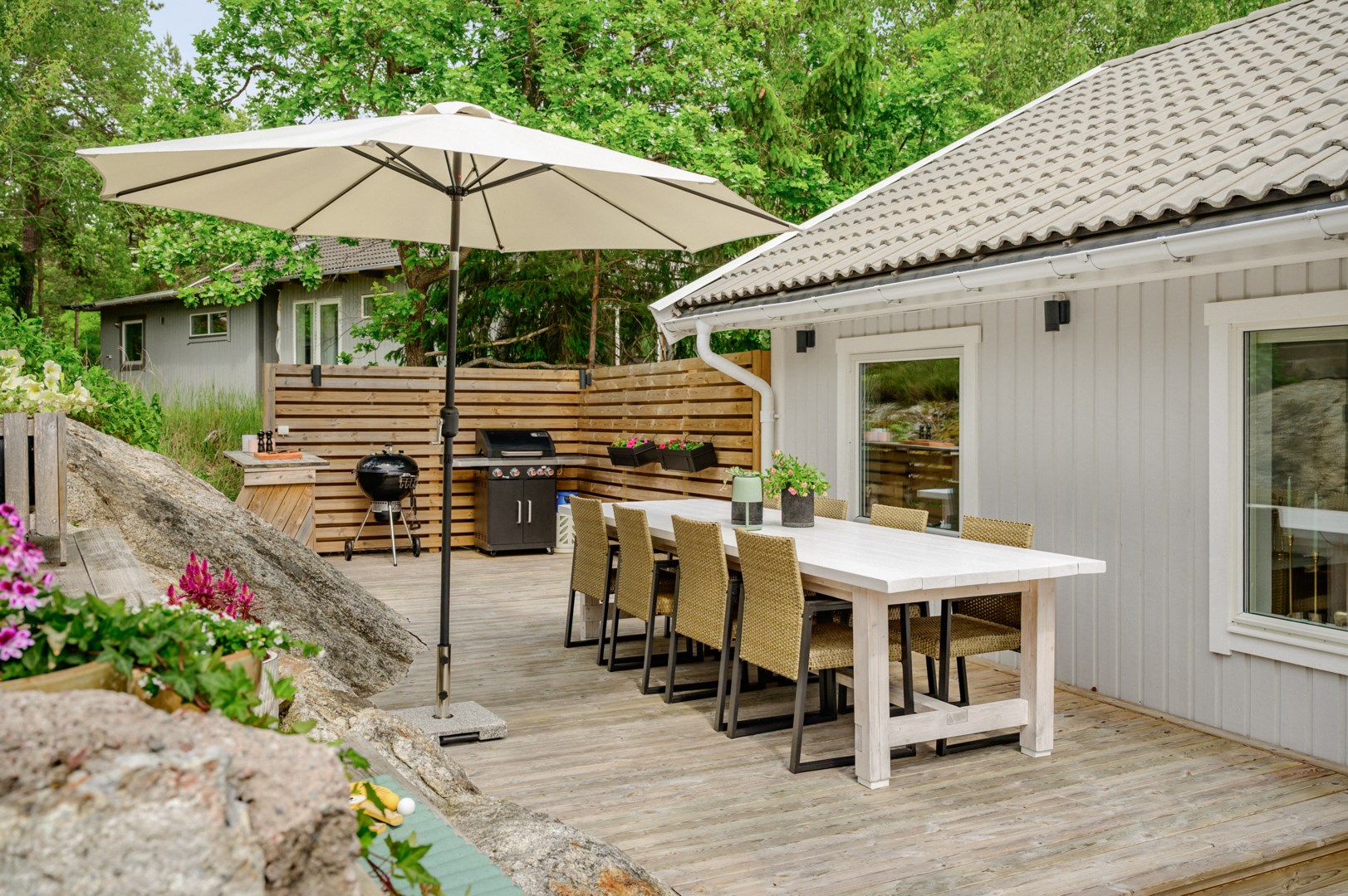 Bostadsbild från Vinkelvägen 9, Såld i Gustavsvik, Nacka