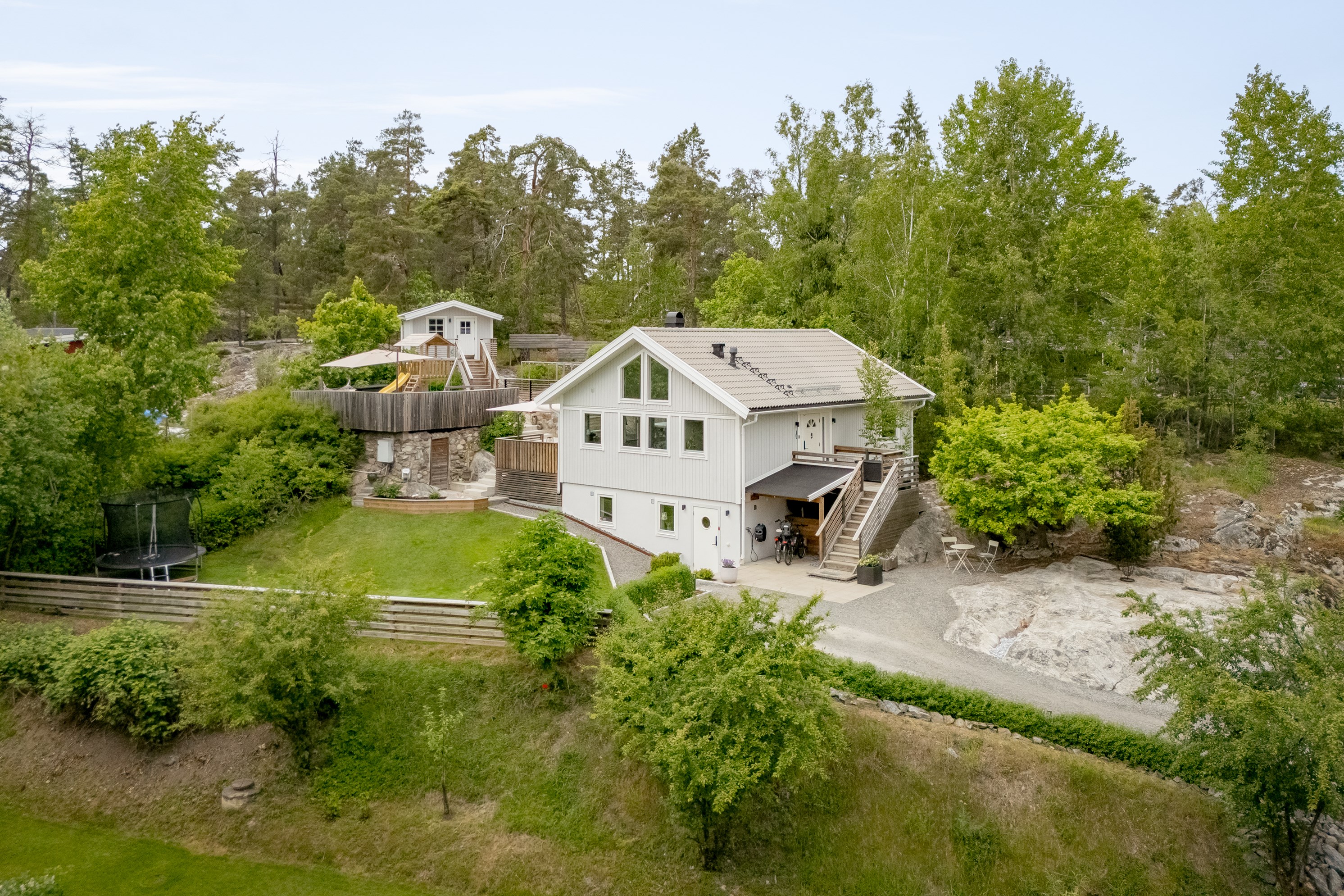 Bostadsbild från Vinkelvägen 9, Såld i Gustavsvik, Nacka