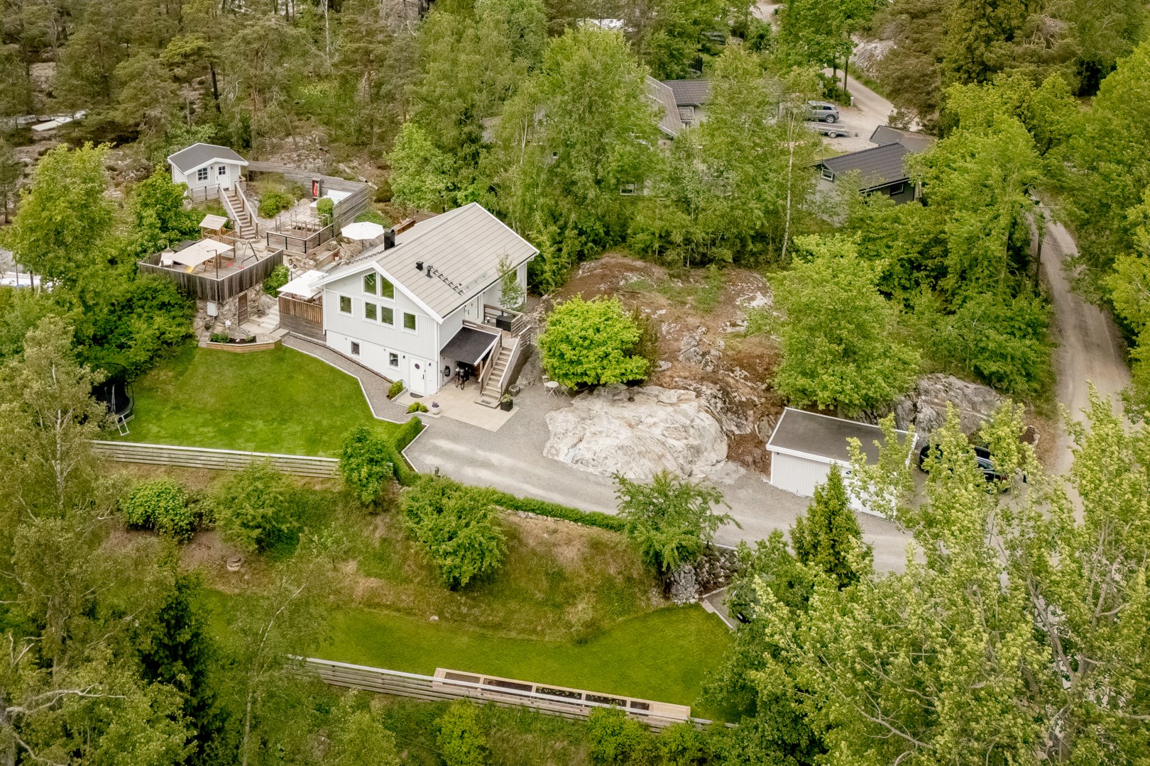 Bostadsbild från Vinkelvägen 9, Såld i Gustavsvik, Nacka