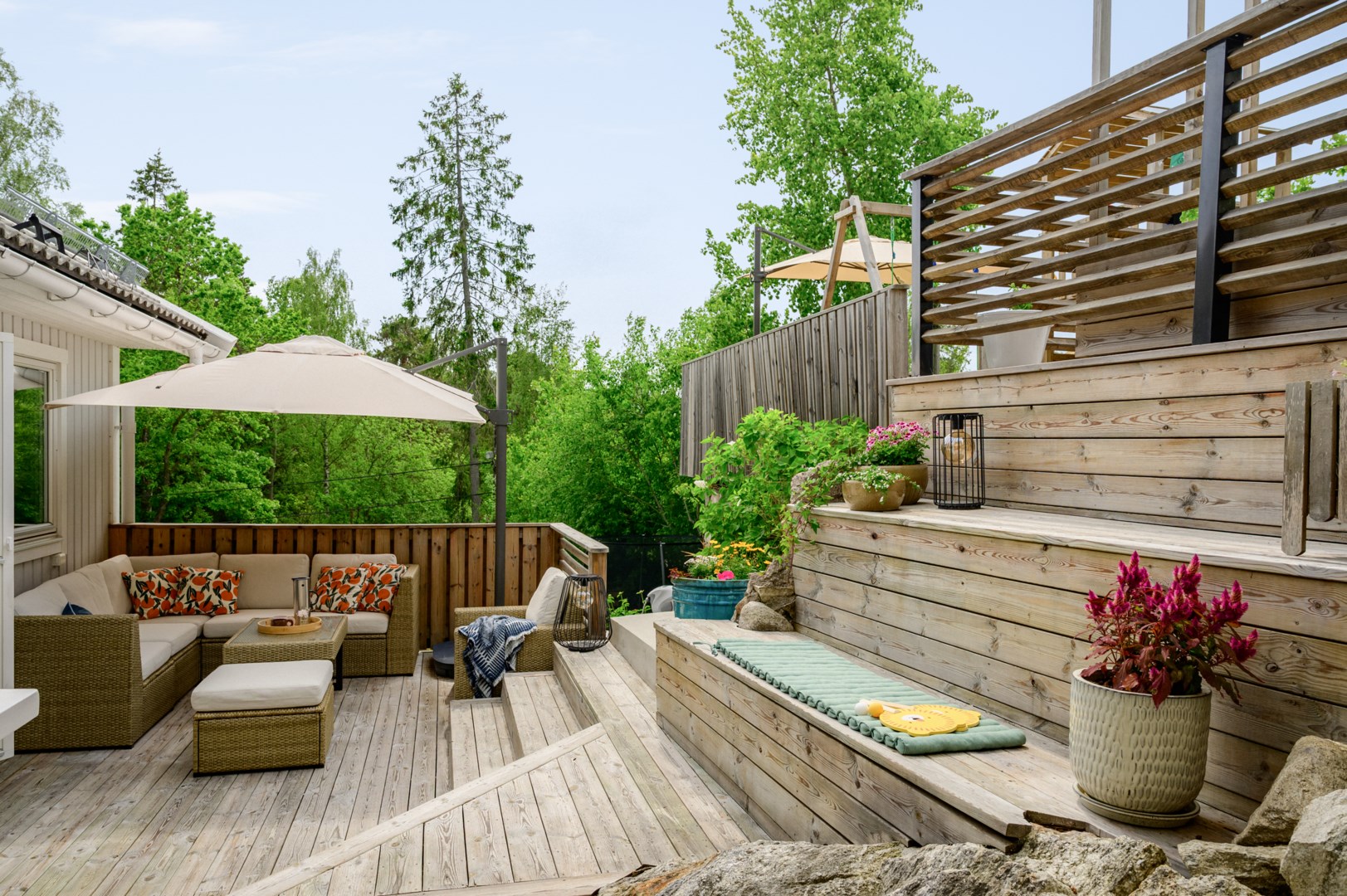 Bostadsbild från Vinkelvägen 9, Såld i Gustavsvik, Nacka