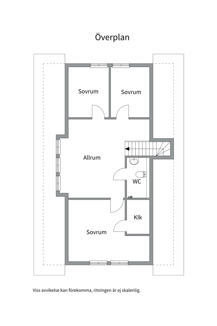 Planlösning från Solvarvet 43, Såld i Alunda, Östhammar
