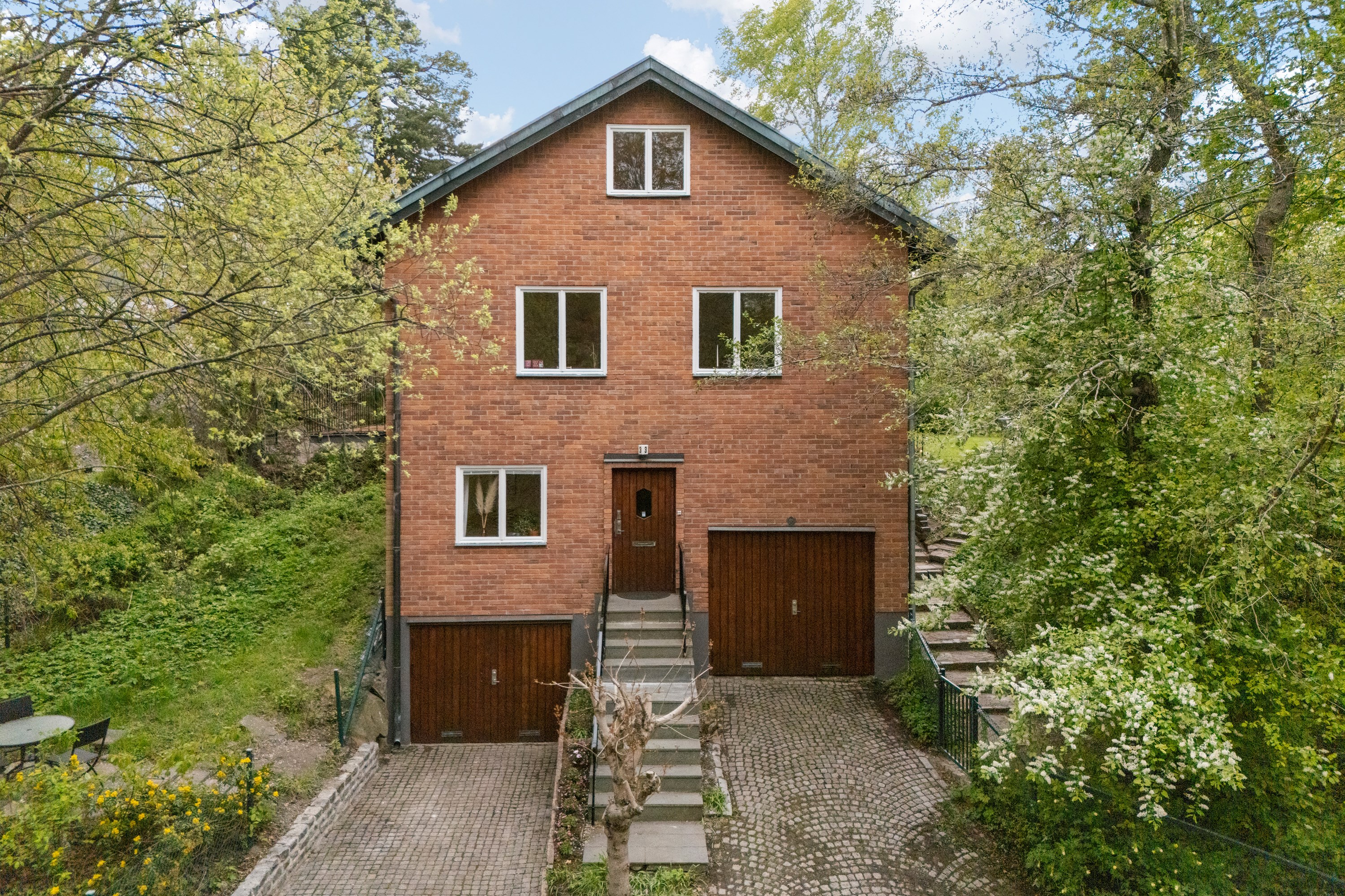 Bostadsbild från Krokvägen 3, Såld i Storängen, Nacka