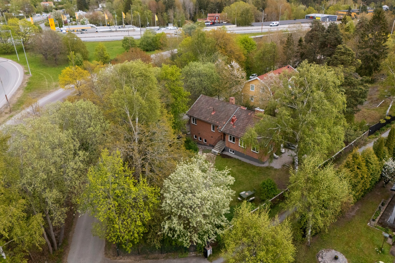 Bostadsbild från Krokvägen 3, Såld i Storängen, Nacka