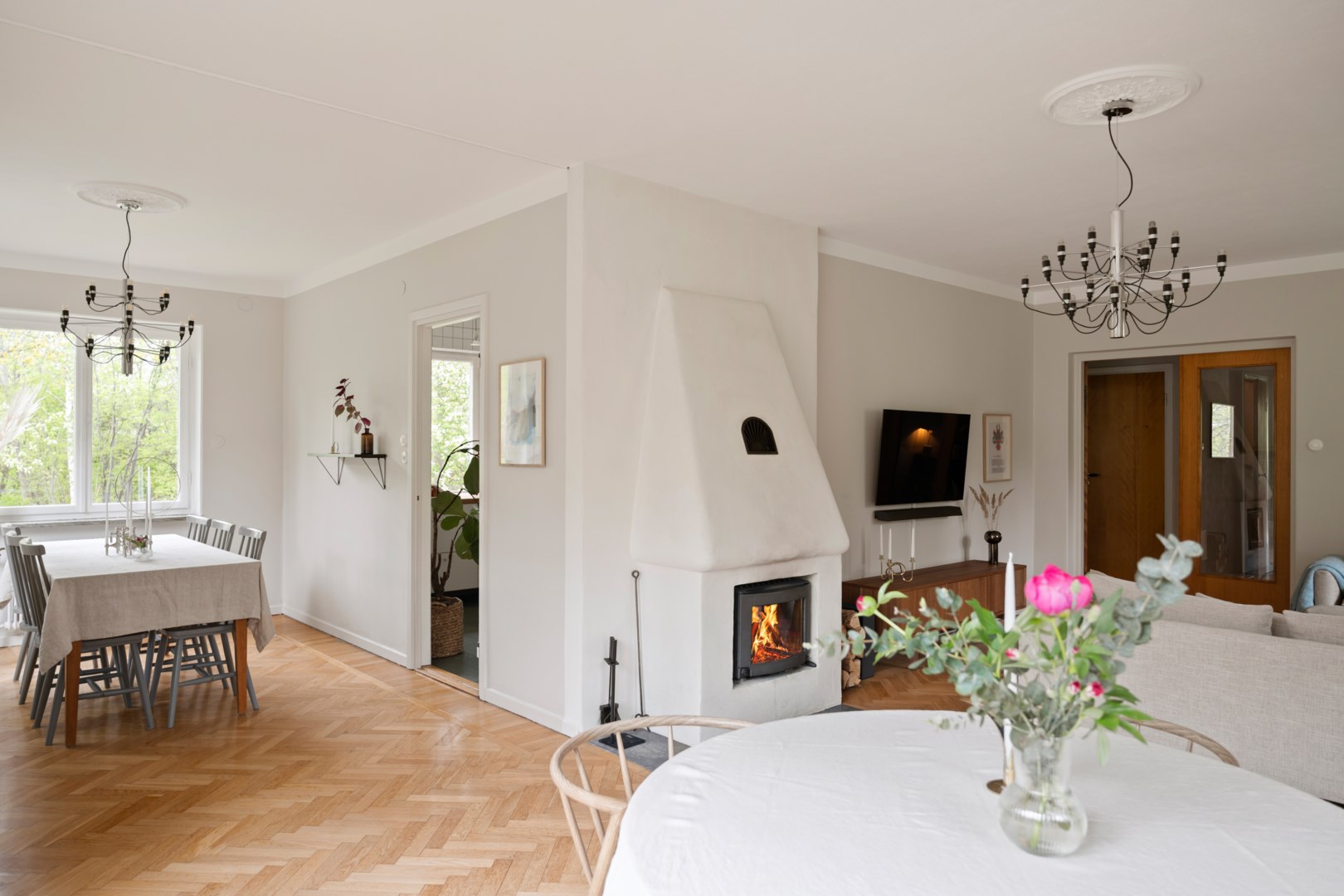 Bostadsbild från Krokvägen 3, Såld i Storängen, Nacka