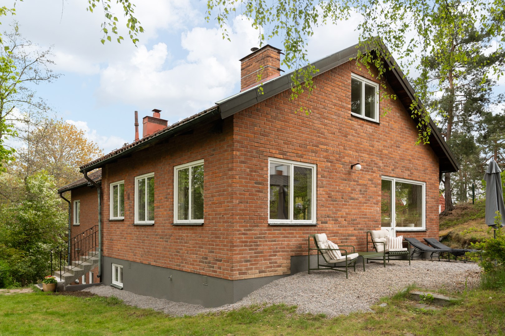 Bostadsbild från Krokvägen 3, Såld i Storängen, Nacka