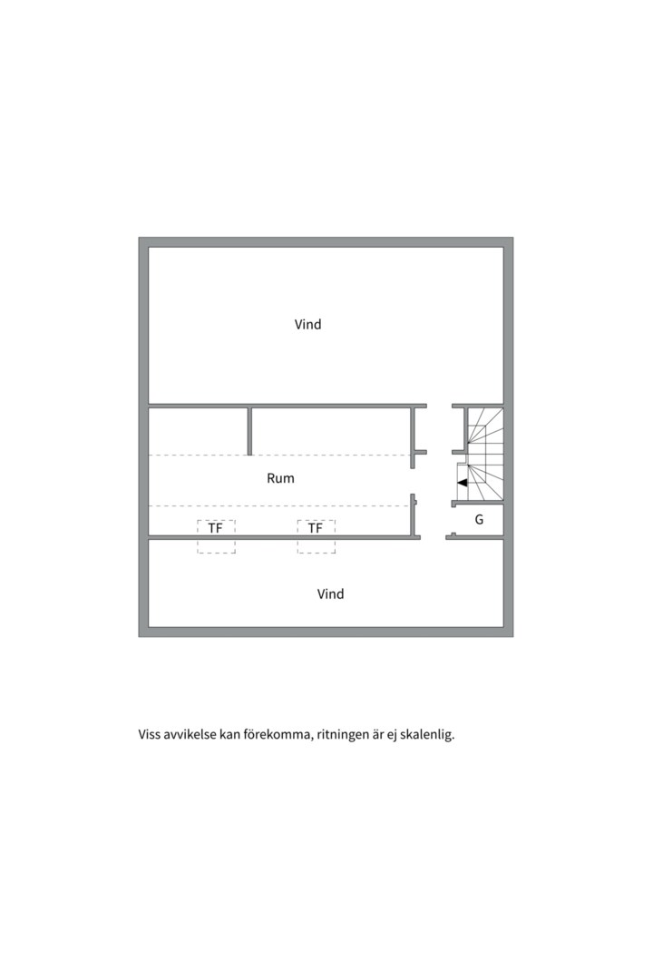 Planlösning från Arkitektvägen 56, Såld i Vänge, Uppsala