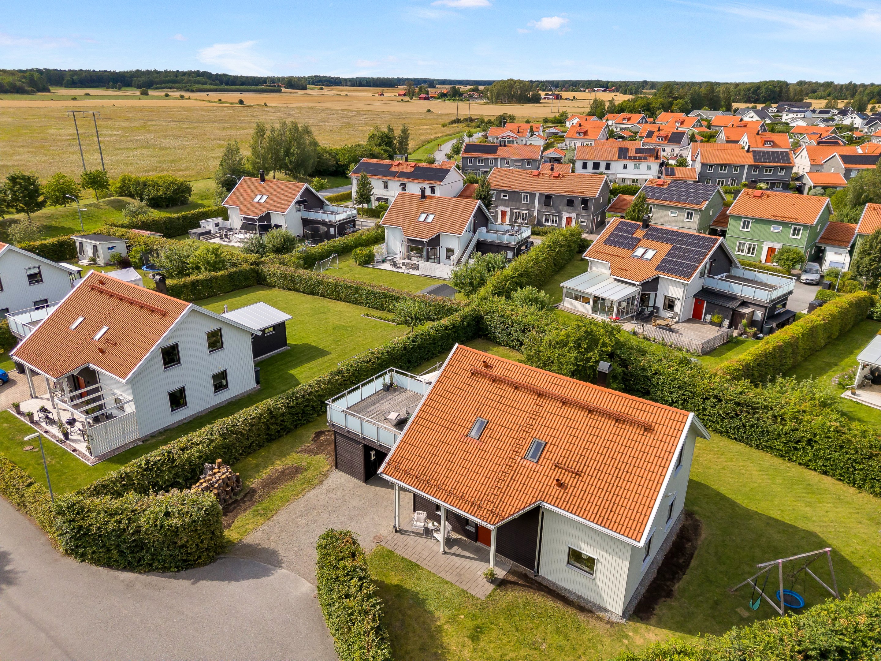 Bostadsbild från Violvägen 6, Kommande i Lövstalöt, Uppsala