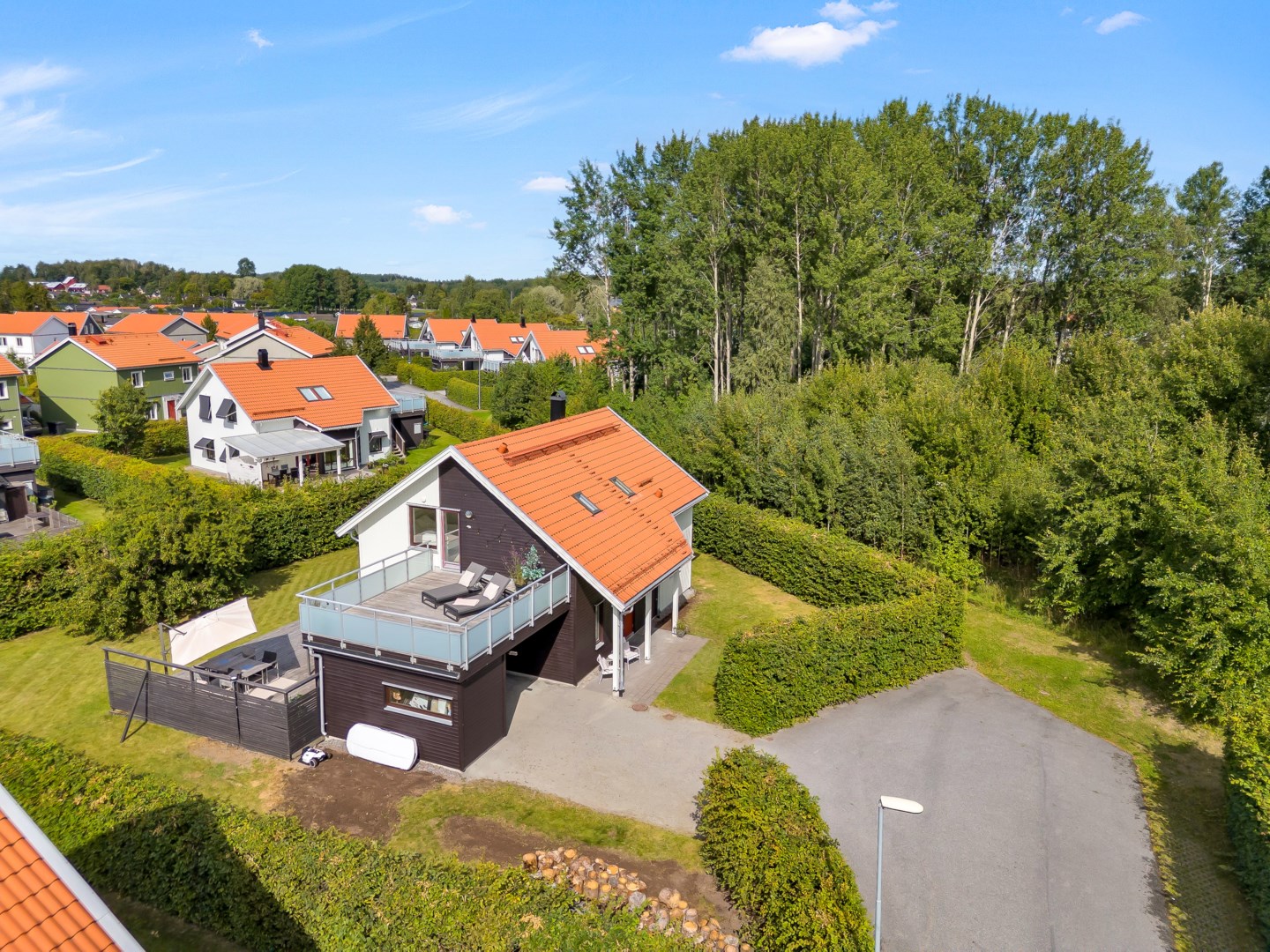 Bostadsbild från Violvägen 6, Kommande i Lövstalöt, Uppsala