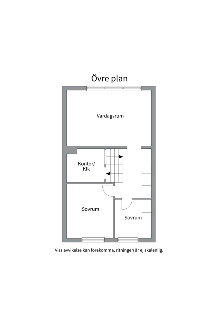 Planlösning från Infanterigatan 192, Såld i Viksäng, Västerås