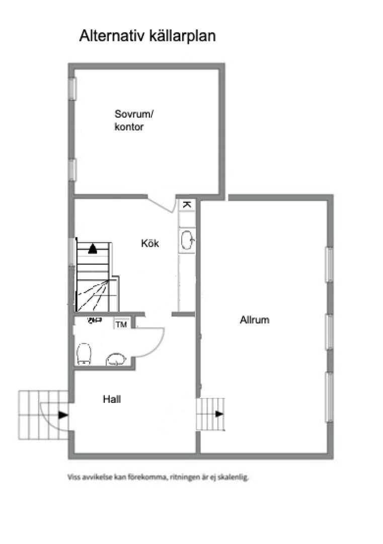 Planlösning från Thun-Ollevägen 29, Kommande i Gustavsberg - Lugnet/Björnkärret, Värmdö