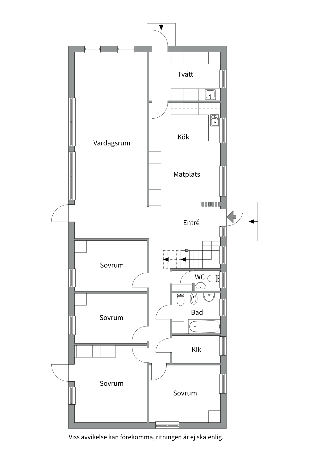 Bostadsbild från Trestegsgatan 8, Såld i Rönnby, Västerås