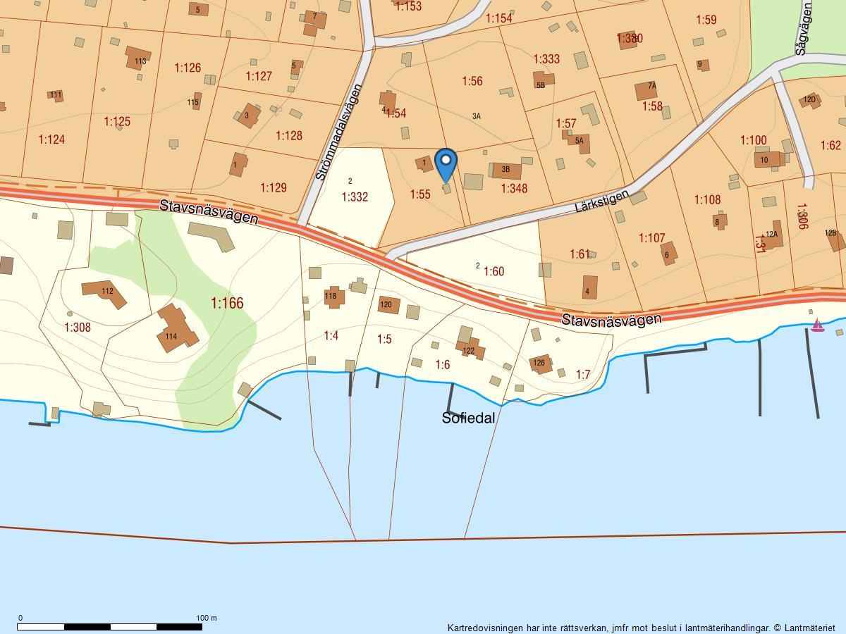 Bostadsbild från Lärkstigen 1, Såld i Strömma, Värmdö