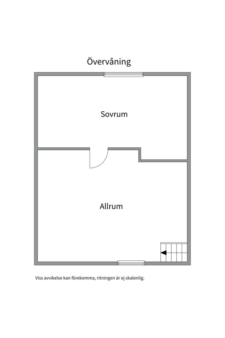 Planlösning från Lärkstigen 1, Såld i Strömma, Värmdö