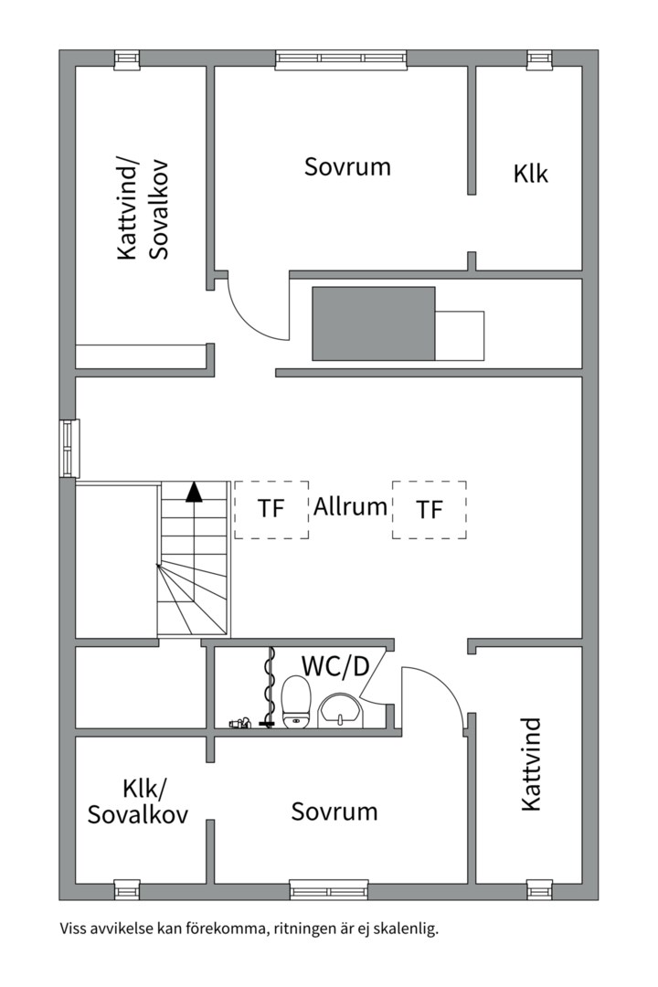 Planlösning från Norr-Edinge 129, Kommande i Edinge, Uppsala