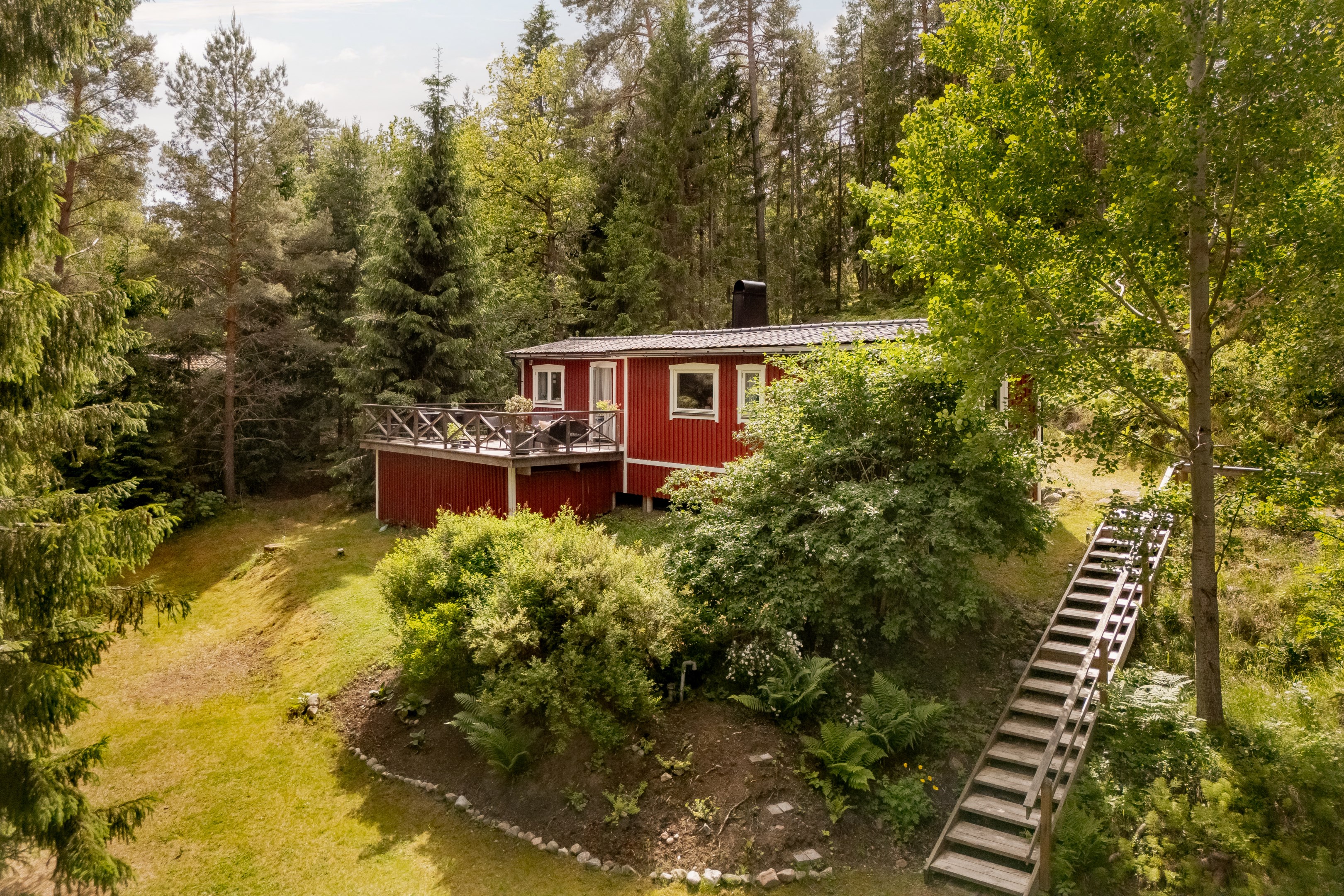 Bostadsbild från Hanskrokavägen 21, Såld i Skälsmara, Värmdö