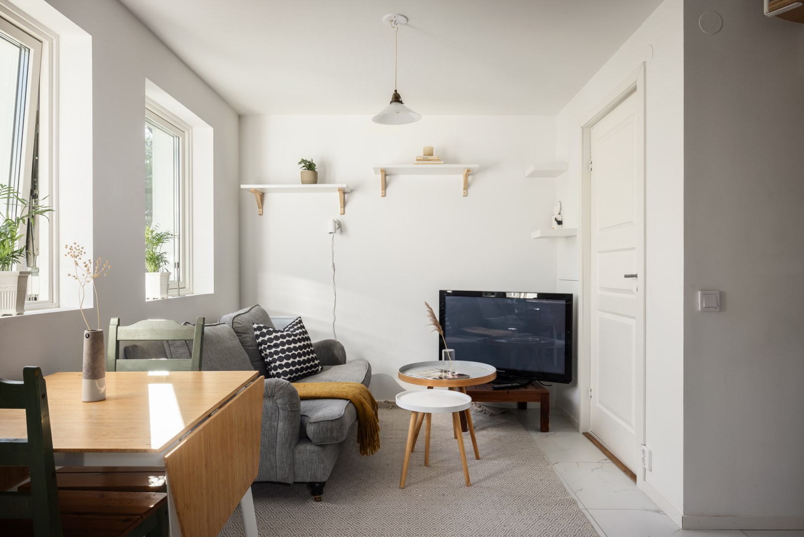 Attefallshus - vardagsrum