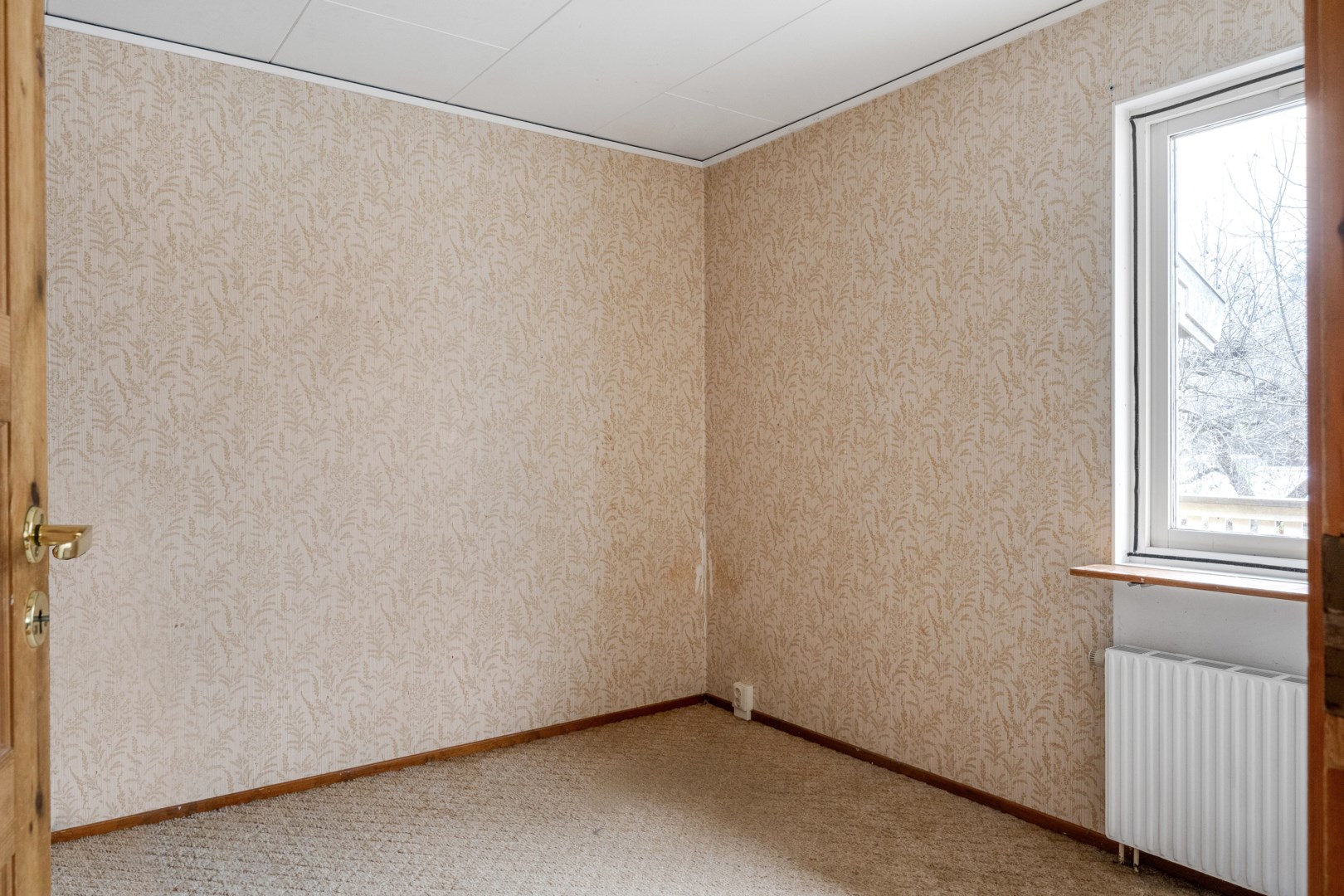 Sovrum 1, entré plan