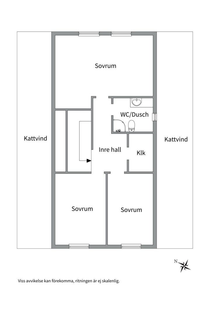 Planlösning från Askvägen 2 F, Såld i Sunnersta, Uppsala