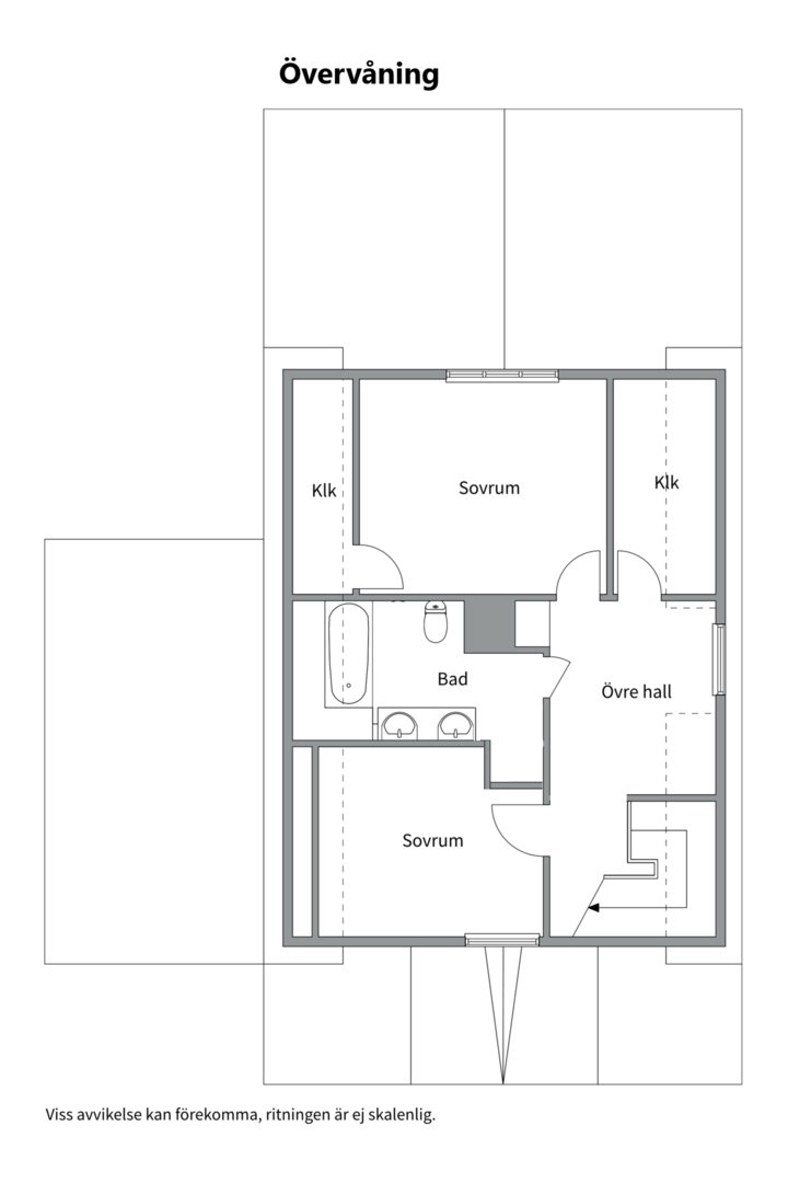 Planlösning från Högbergsgatan 5 & 5A, Till salu i Ormberget, Västerås
