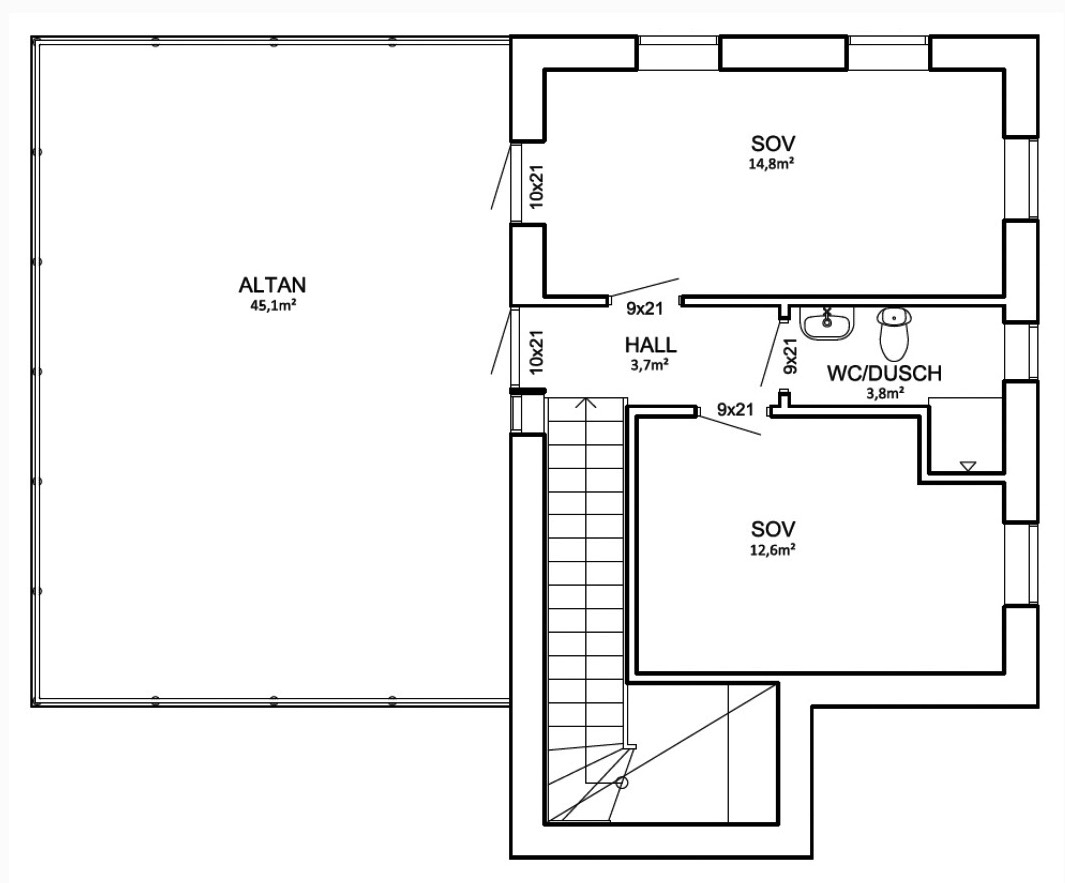 Bostadsbild från Del av Västanåvägen 5, tomt 1, Till salu i Älvkarleö, Älvkarleby