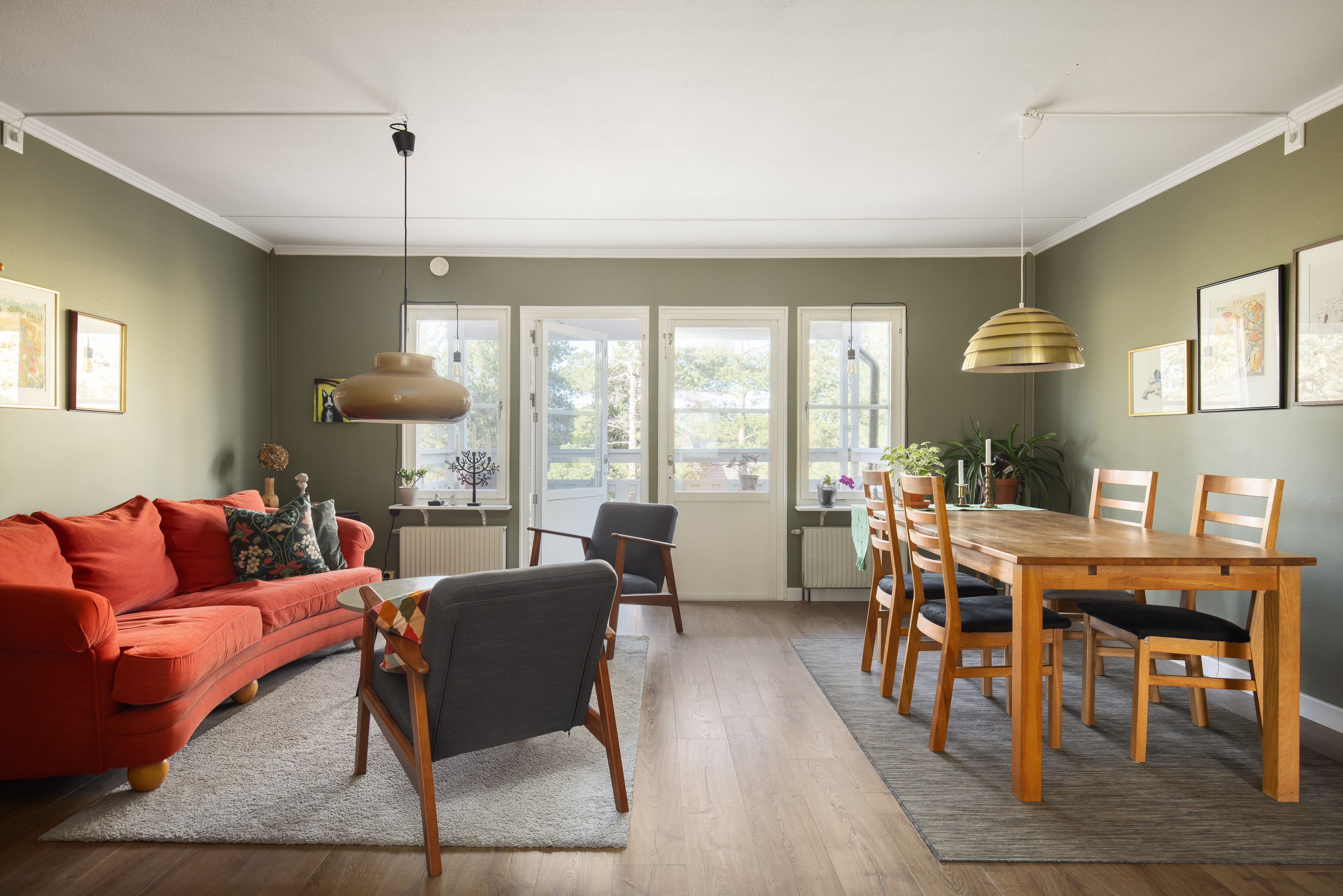 Bostadsbild från Norrholmsvägen 94, Såld i Östra Orminge, Nacka