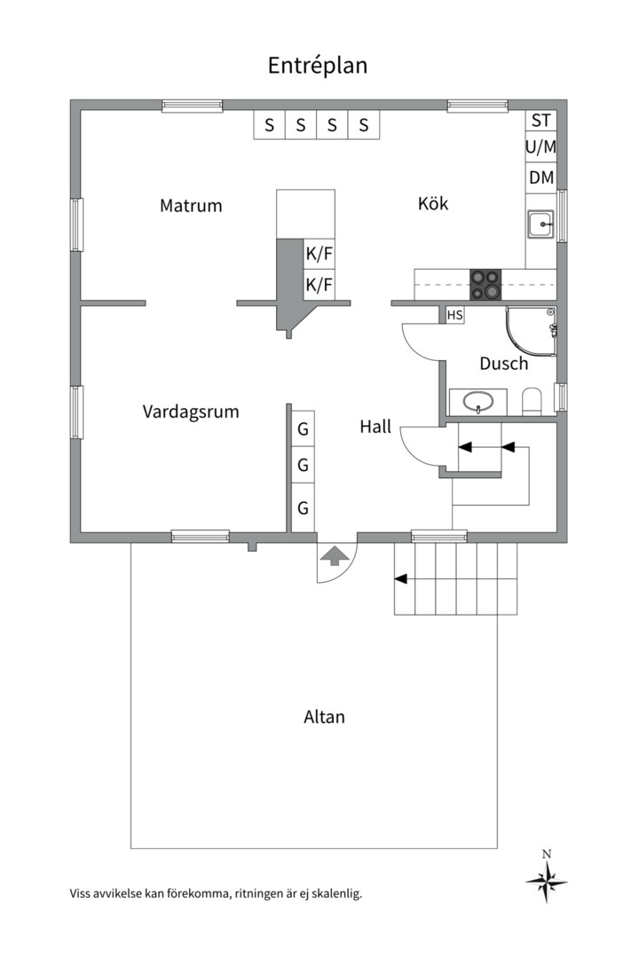 Planlösning från Hjälsta Bälsunda 21 & 22, Kommande i Örsundsbro, Enköping