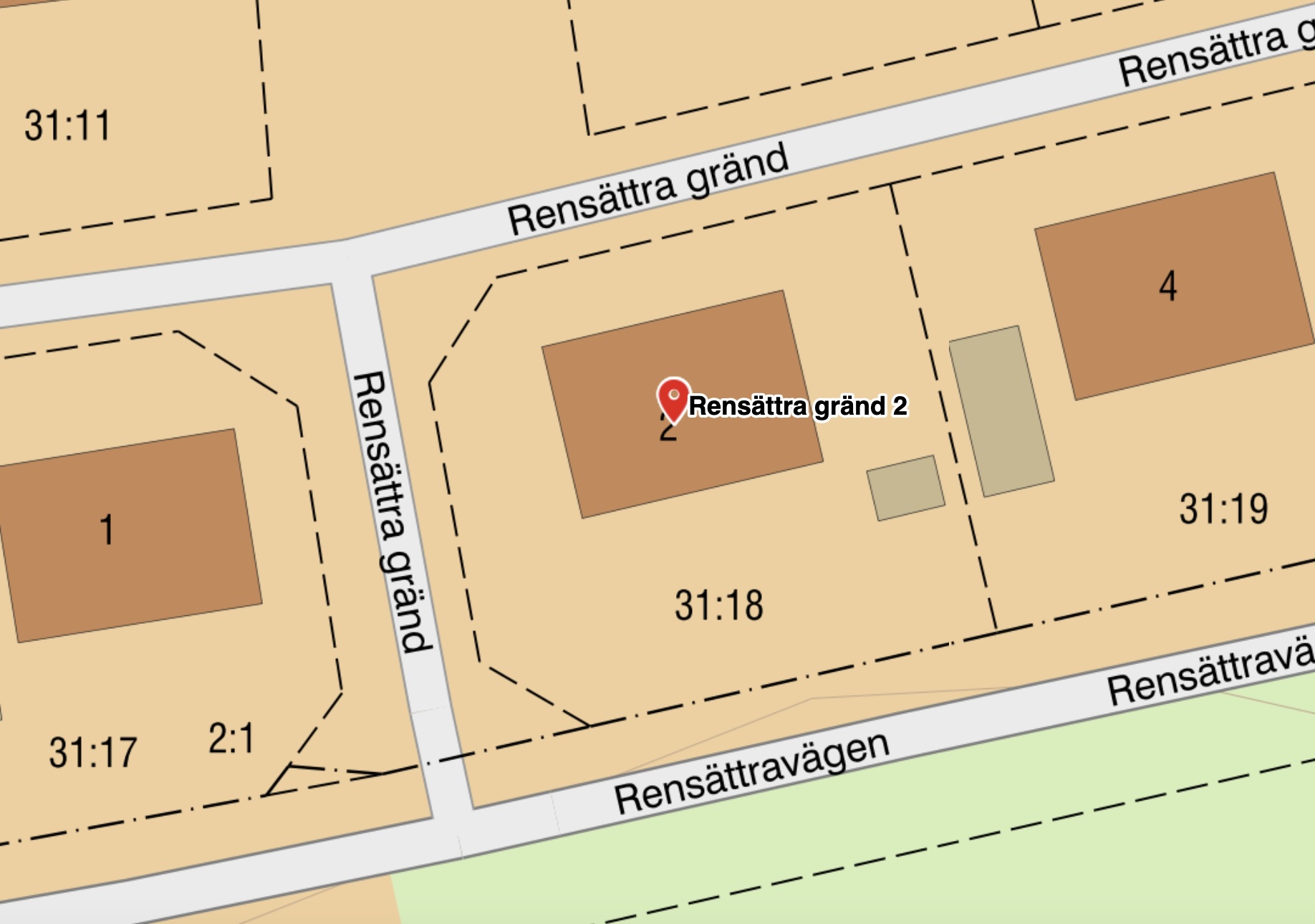 Bostadsbild från Rensättra gränd 2, Såld i Rensättra, Nacka