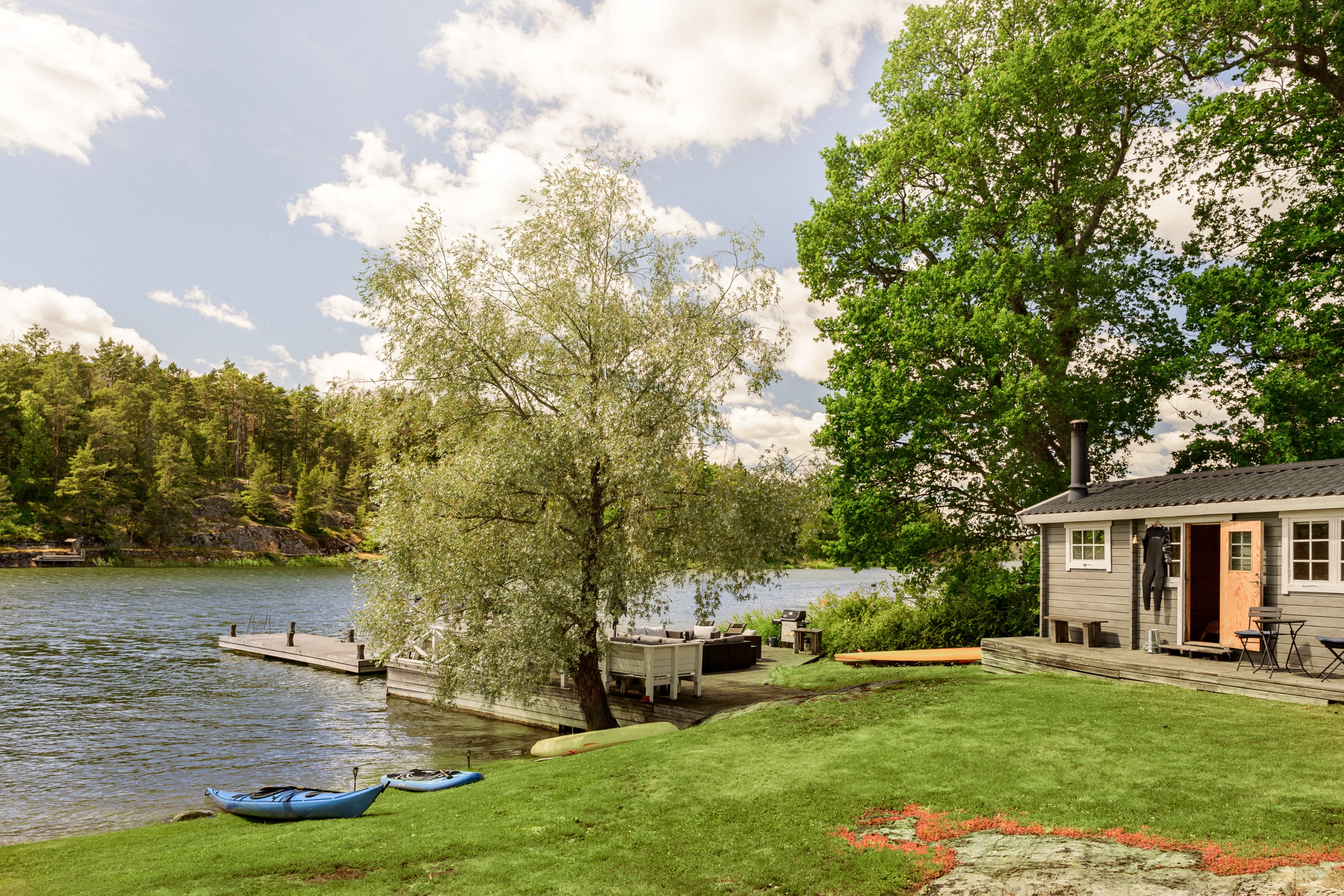 Bostadsbild från Lagnösundsvägen 7, Kommande i Norra Lagnö, Värmdö