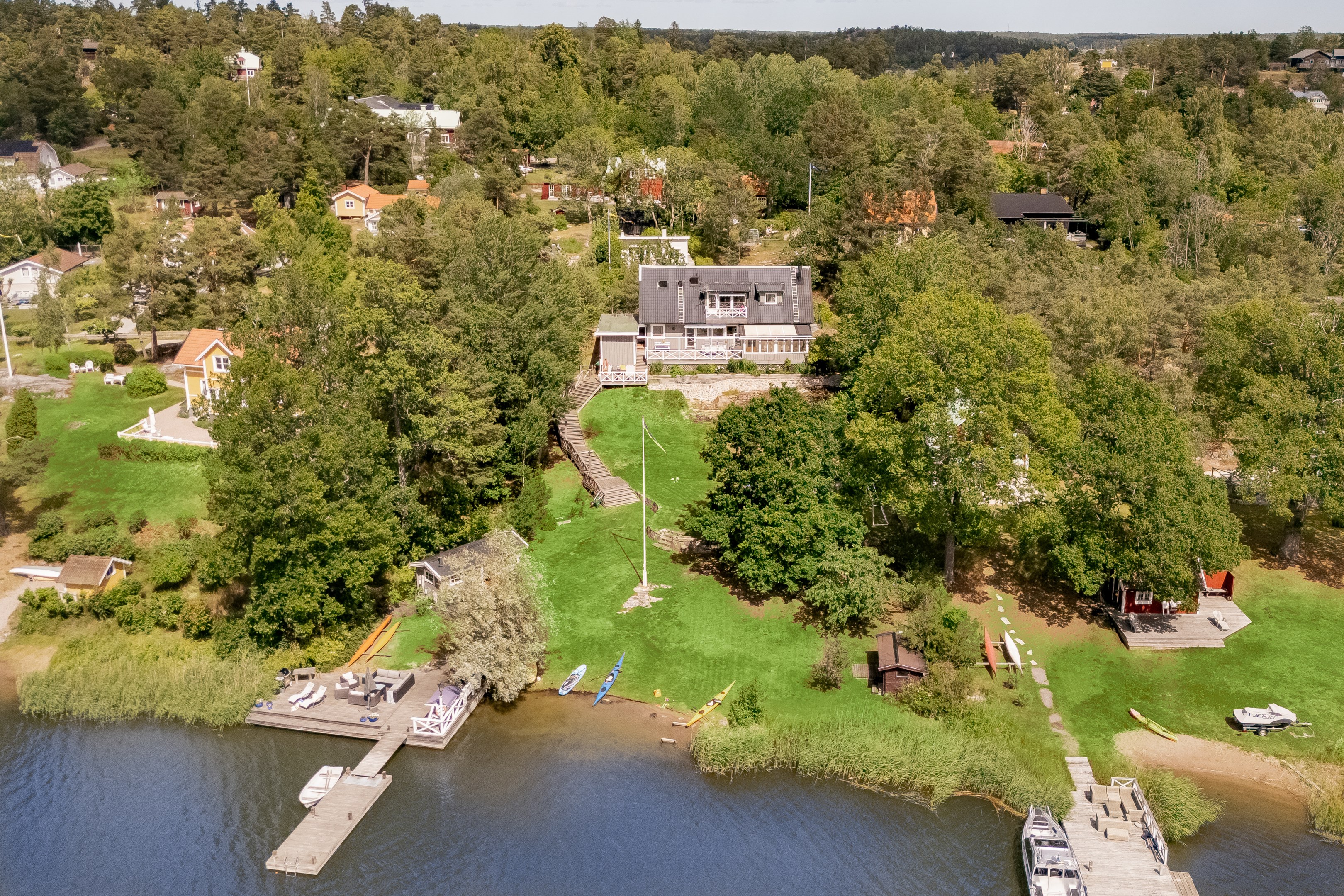 Bostadsbild från Lagnösundsvägen 7, Kommande i Norra Lagnö, Värmdö