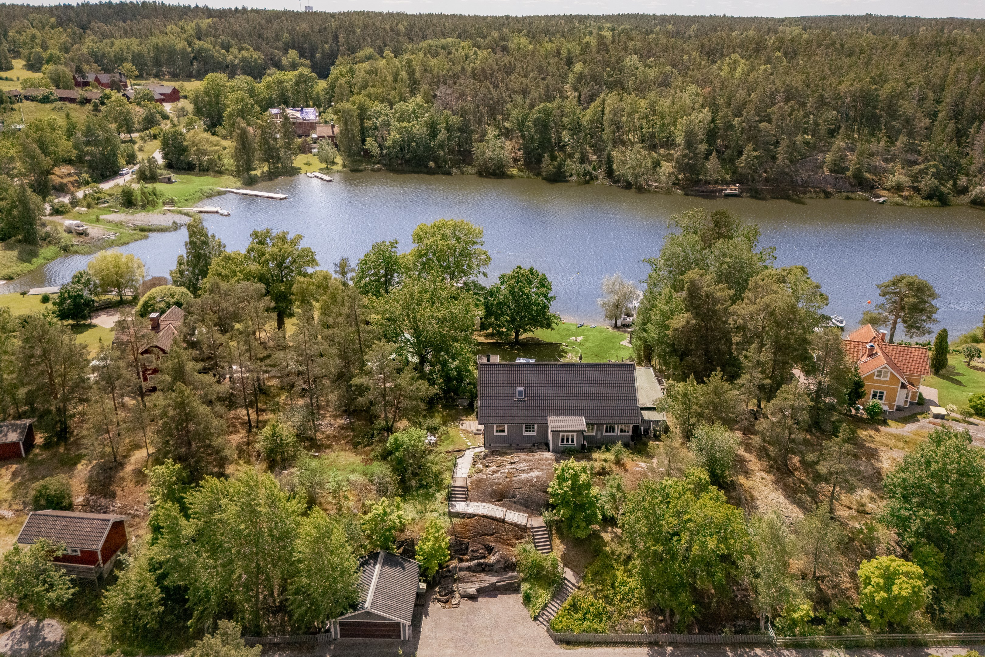 Bostadsbild från Lagnösundsvägen 7, Kommande i Norra Lagnö, Värmdö