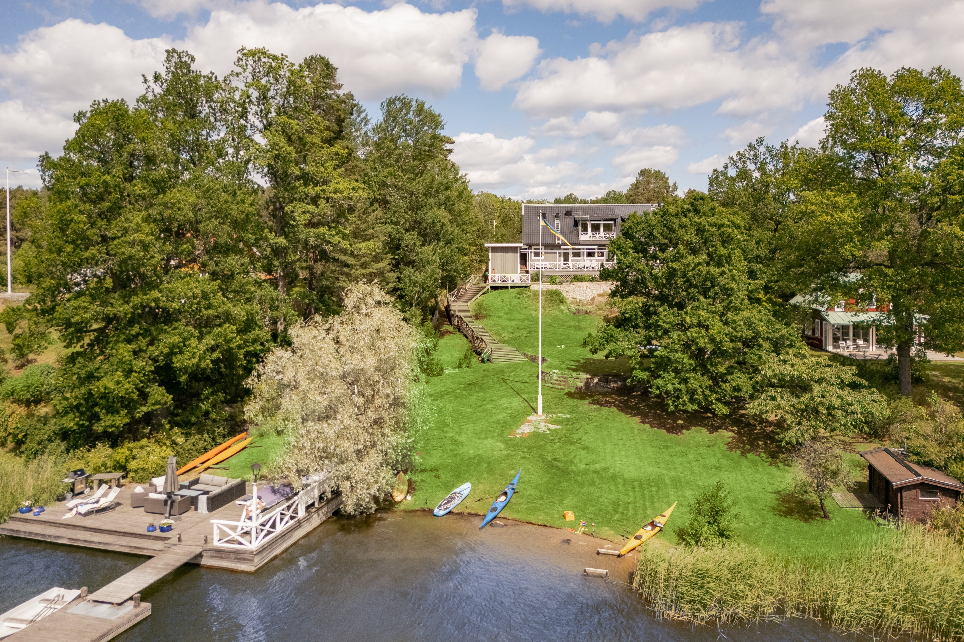 Bostadsbild från Lagnösundsvägen 7, Kommande i Norra Lagnö, Värmdö