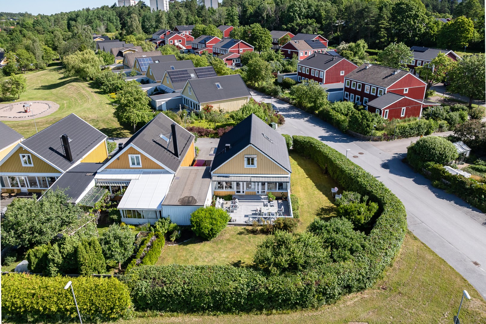 Bostadsbild från Hesselmans väg 2, Kommande i Ekeby/Flogsta, Uppsala