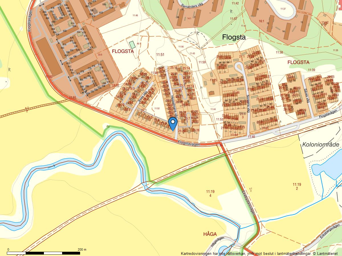 Bostadsbild från Hesselmans väg 2, Kommande i Ekeby/Flogsta, Uppsala