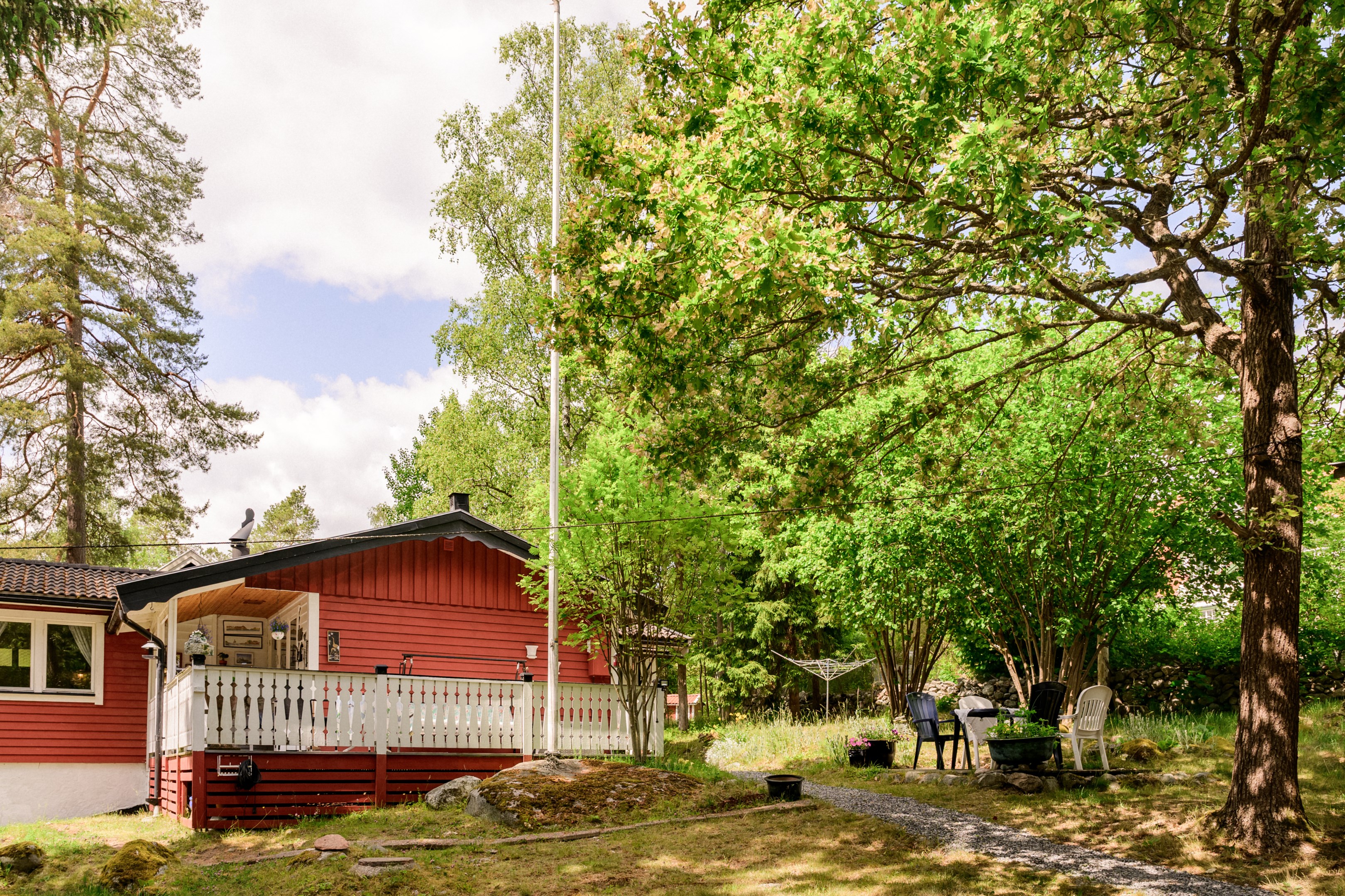 Bostadsbild från Risvägen 30, Såld i Vikingshill, Nacka