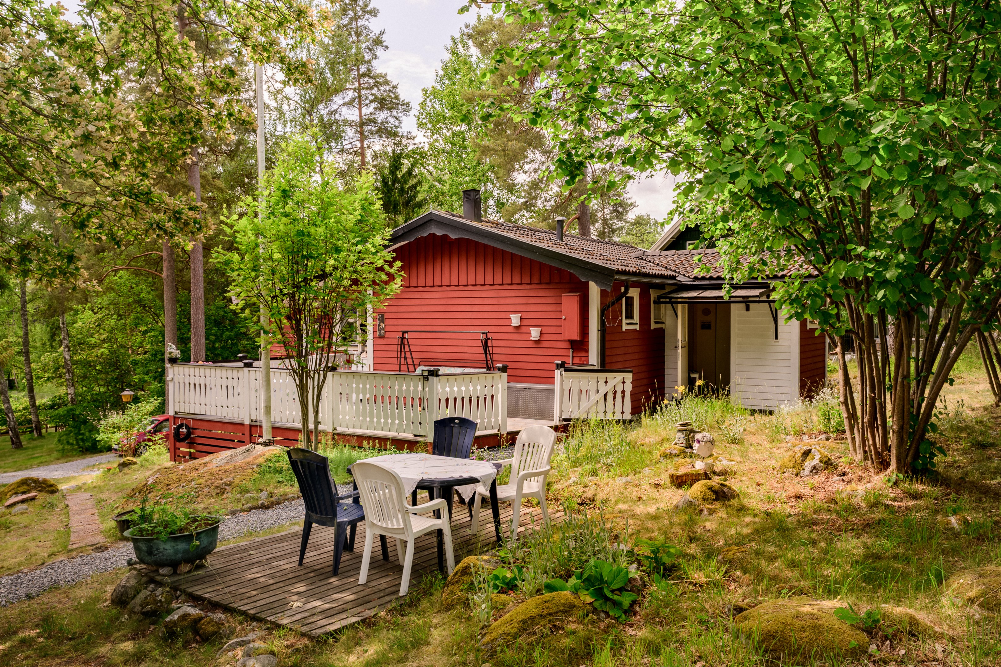 Bostadsbild från Risvägen 30, Såld i Vikingshill, Nacka