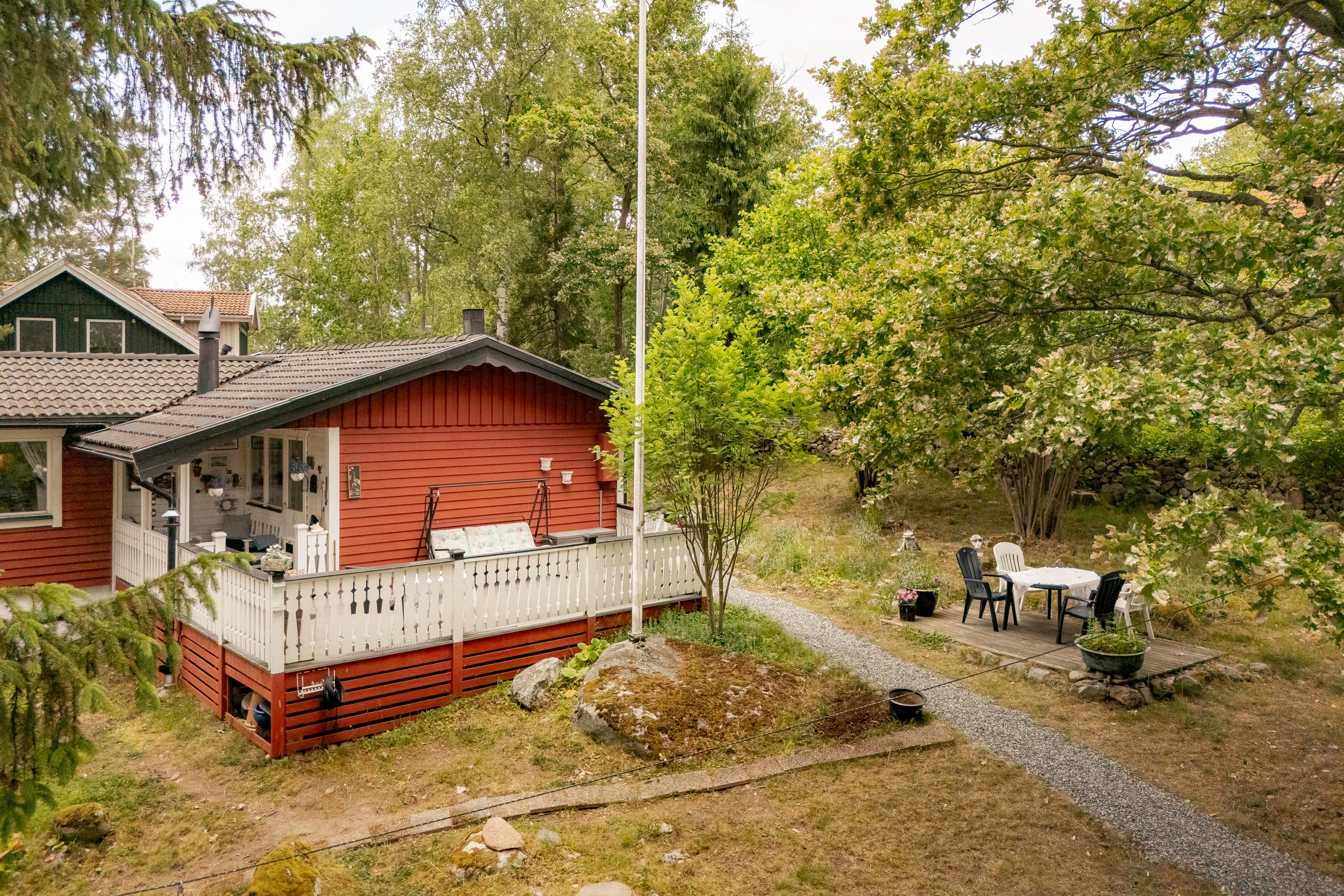 Bostadsbild från Risvägen 30, Såld i Vikingshill, Nacka
