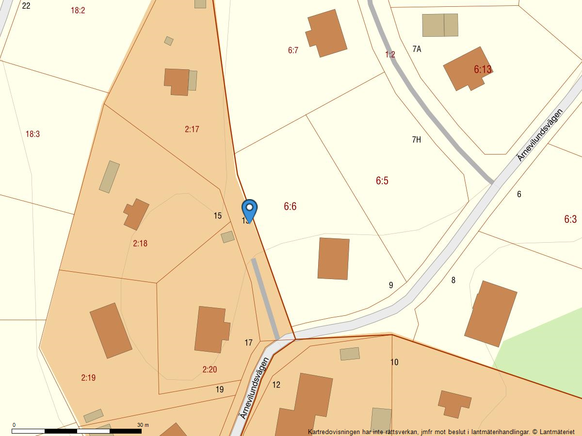 Bostadsbild från Ärnevilundsvägen 13, Till salu i Gunsta, Uppsala