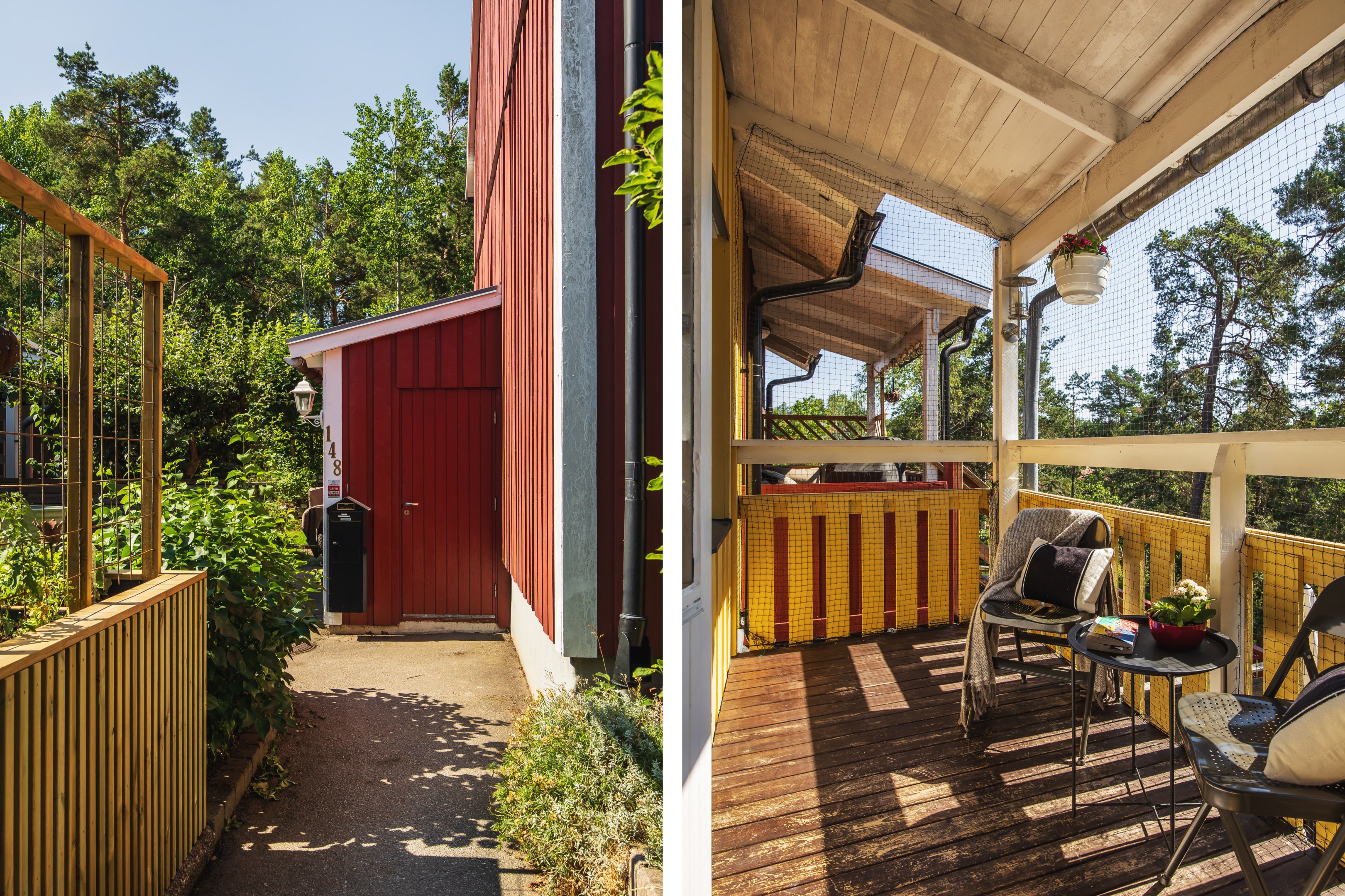 Bostadsbild från Björkholmsvägen 148, Kommande i Östra Orminge, Nacka