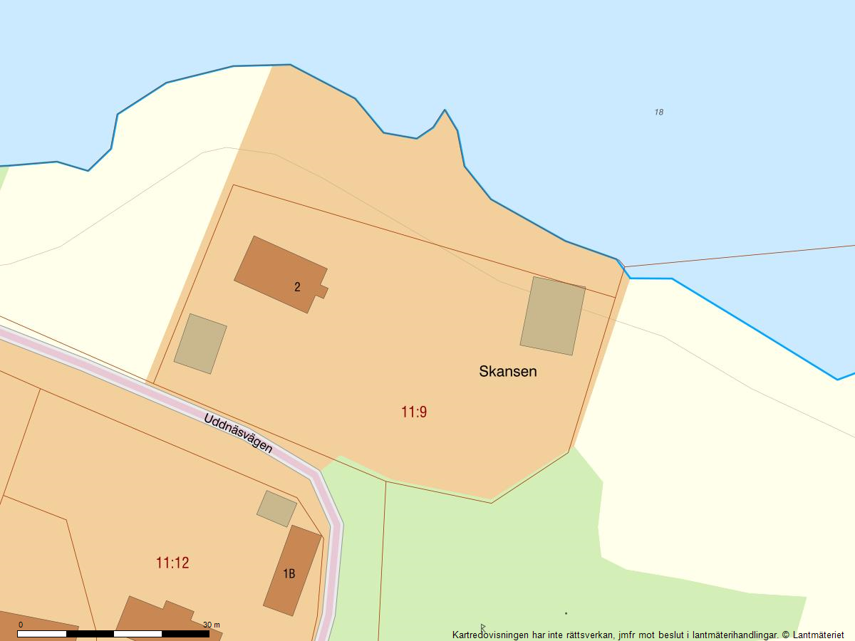 Bostadsbild från Uddnäsvägen 2, Såld i Gimo, Östhammar