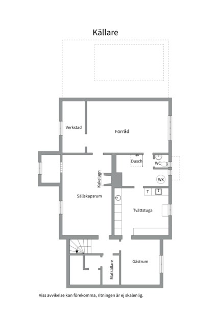 Planlösning från Norra Rudbecksgatan 15, Såld i Kåbo, Uppsala