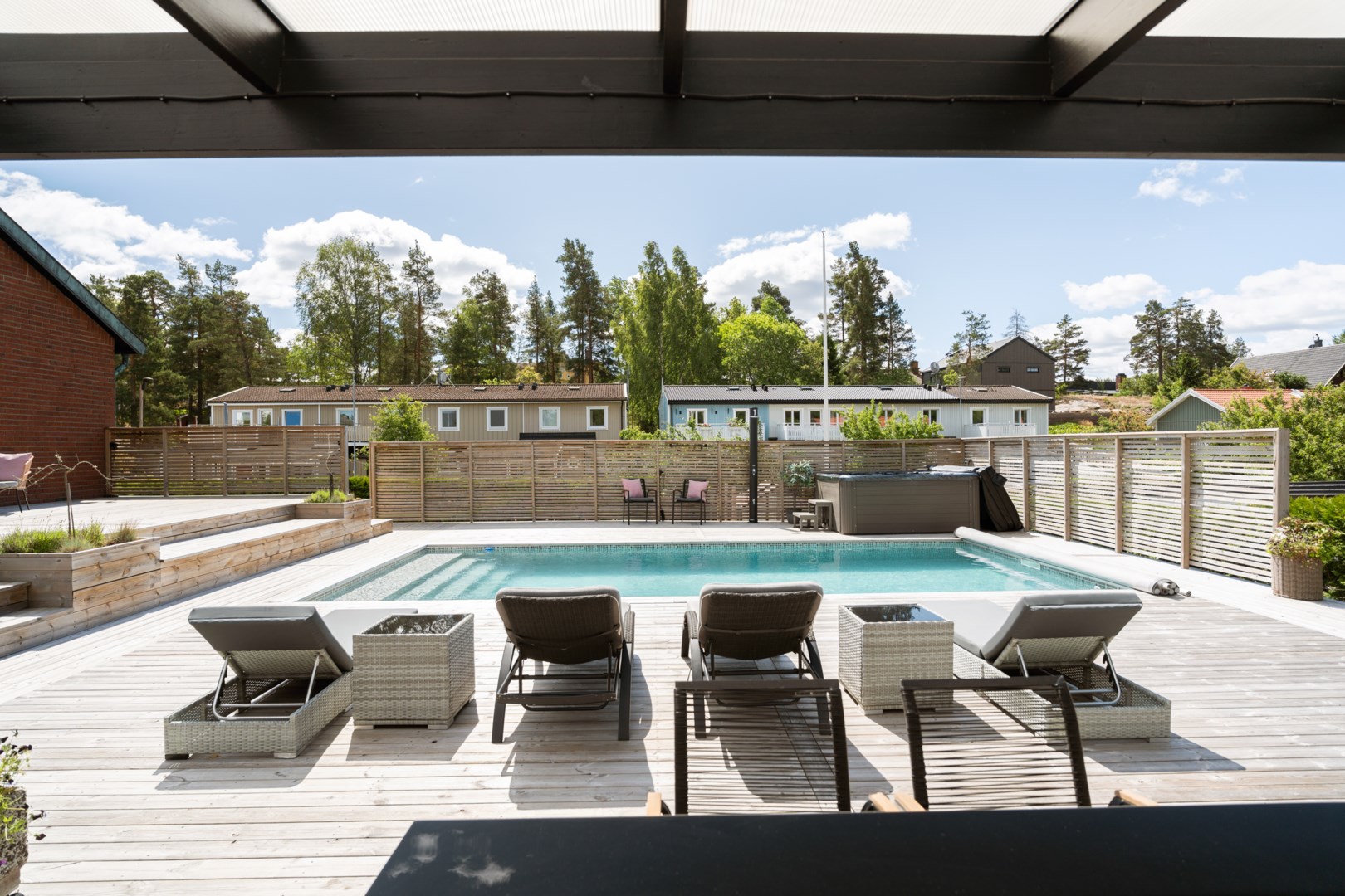 Bostadsbild från Lokevägen 32, Kommande i Lännersta, Nacka